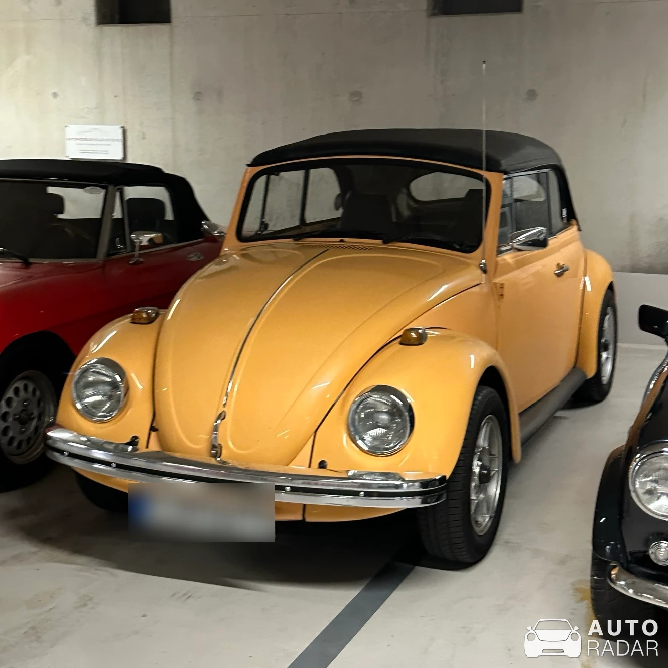 Volkswagen Beetle Convertible spotted in München