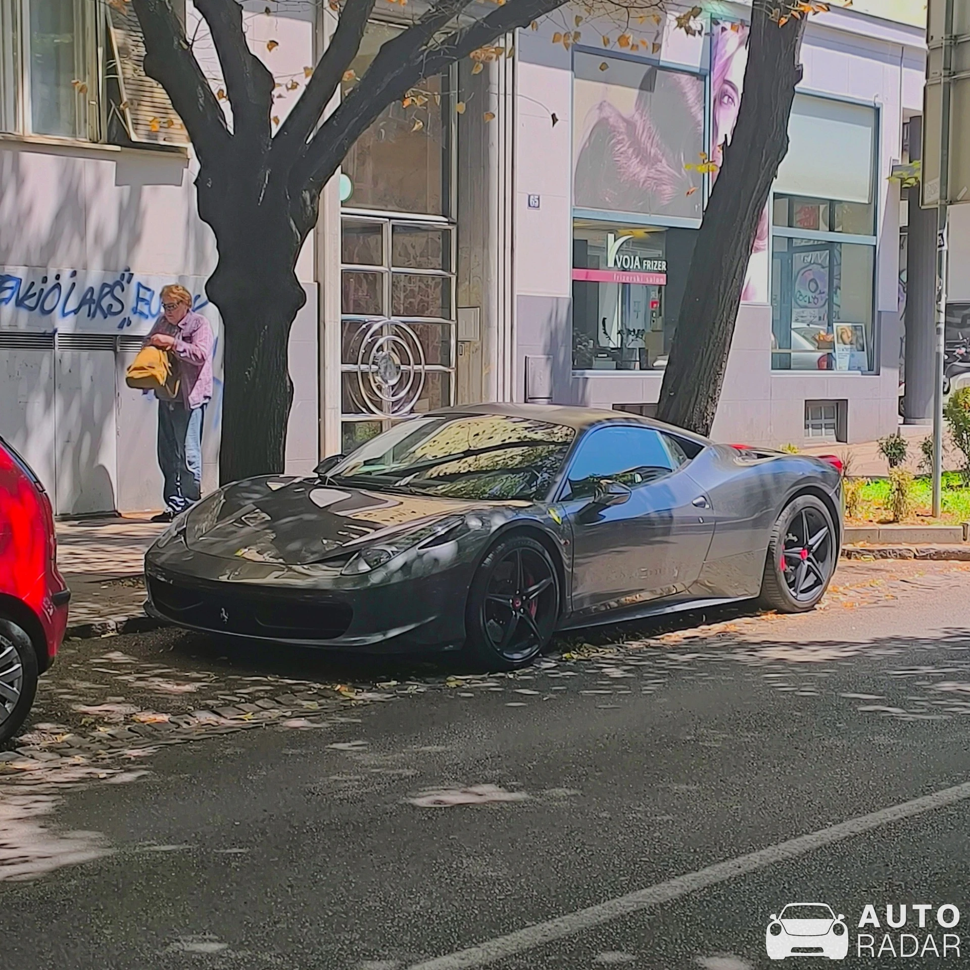 Ferrari 458 Italia spotted in Pančevo