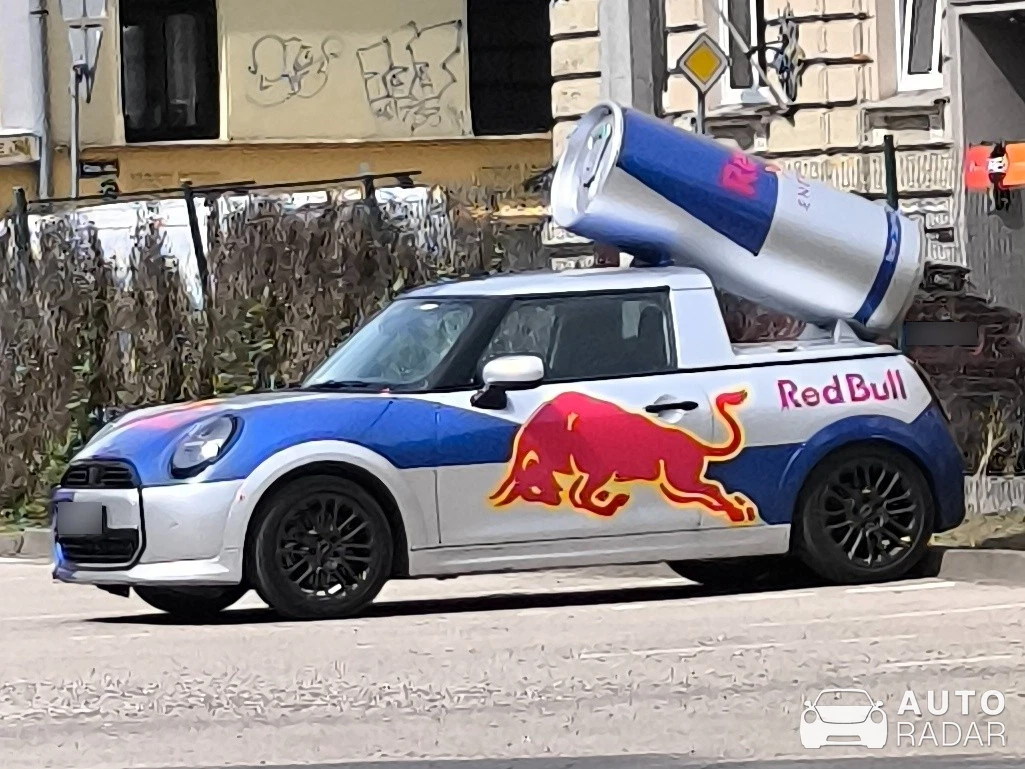 Mini Cooper Red Bull spotted in Riga