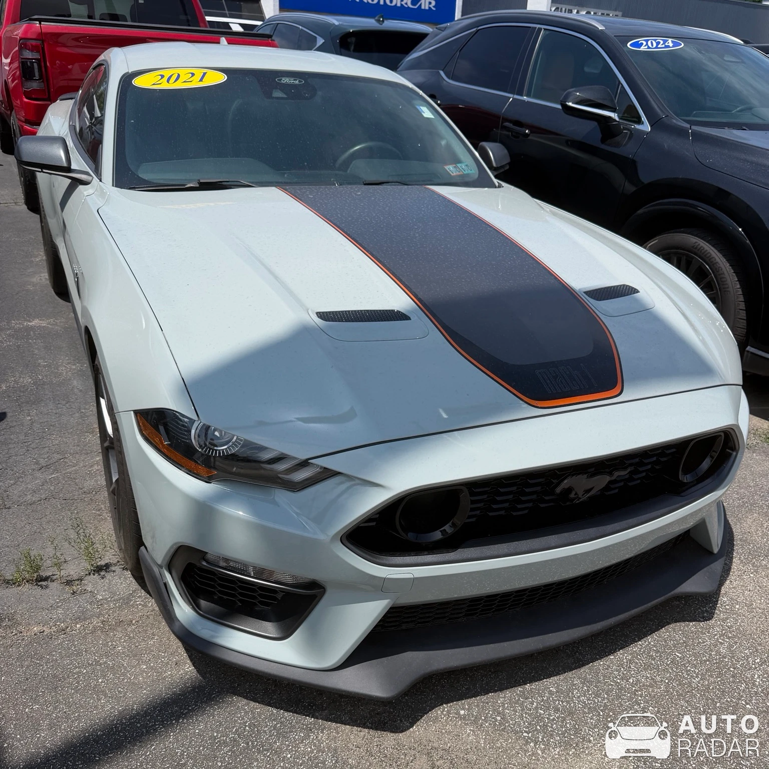 Ford Mustang Mach 1 S550 spotted in Erie