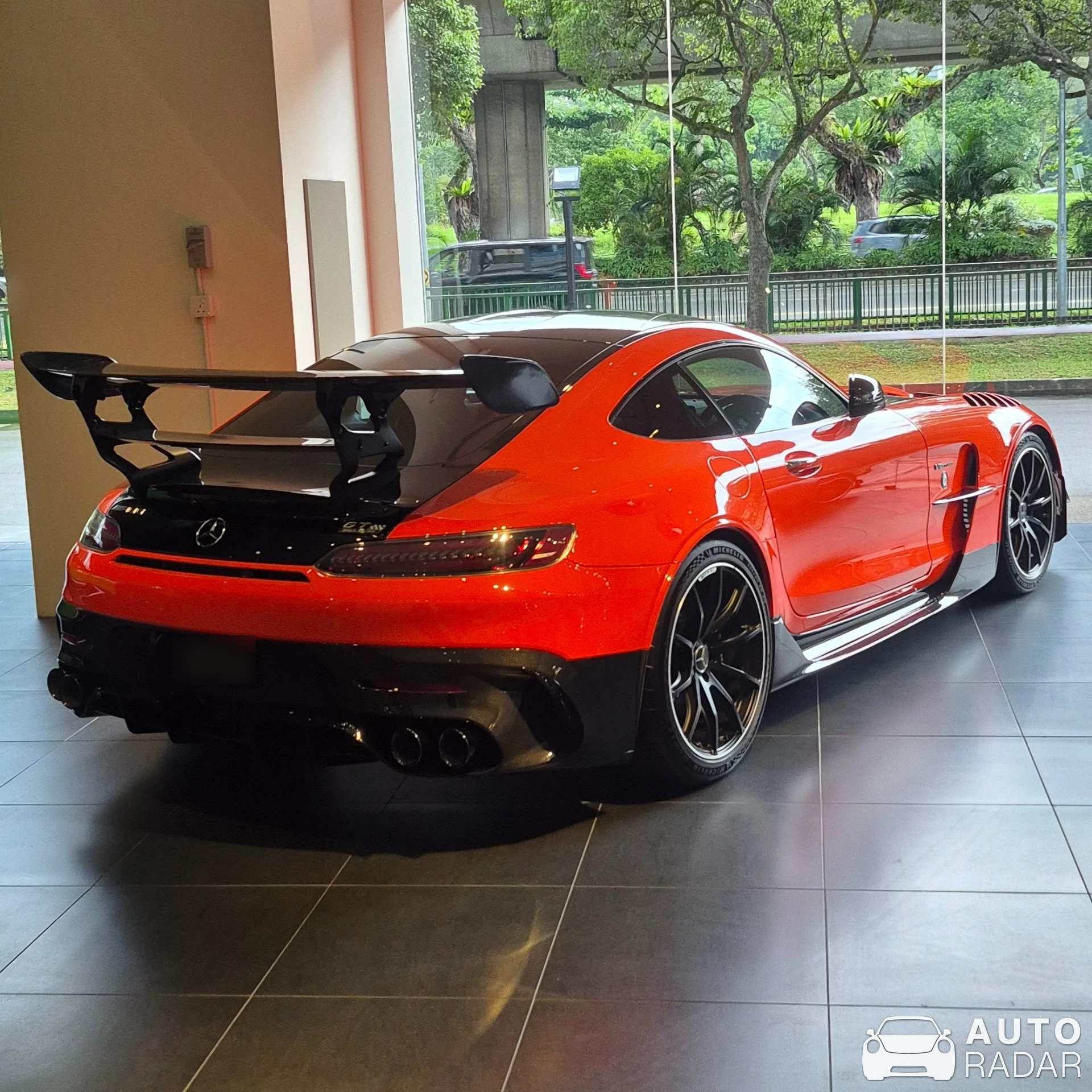 Mercedes-AMG GT spotted in Singapore