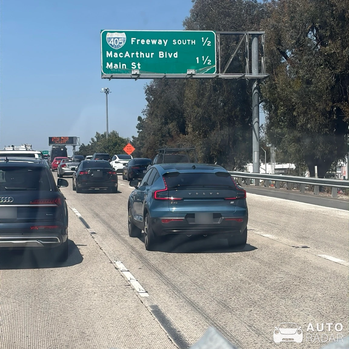 Volvo V40 spotted in Costa Mesa