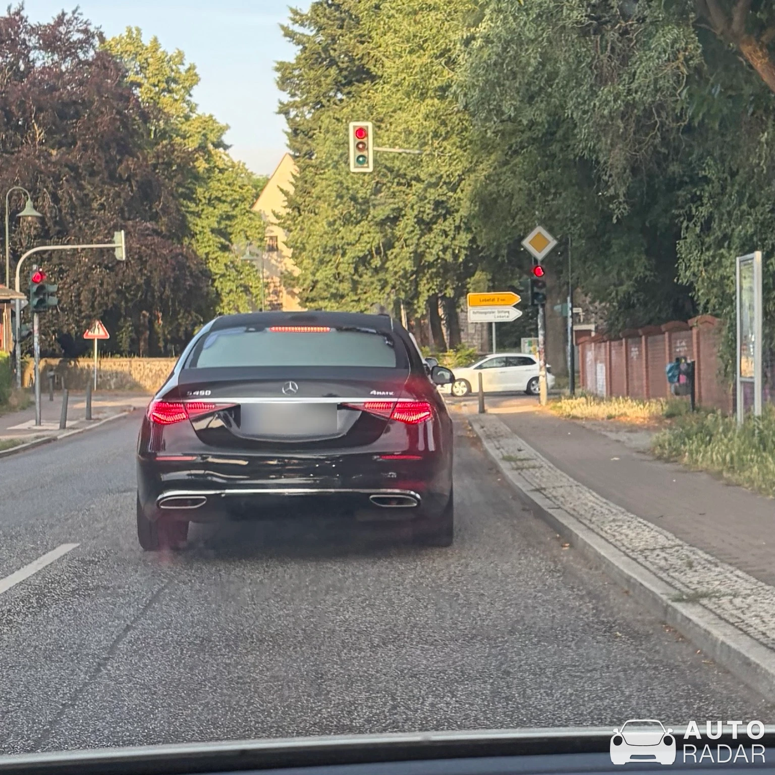 Mercedes-Benz W223 S 500 spotted in Rüdnitz