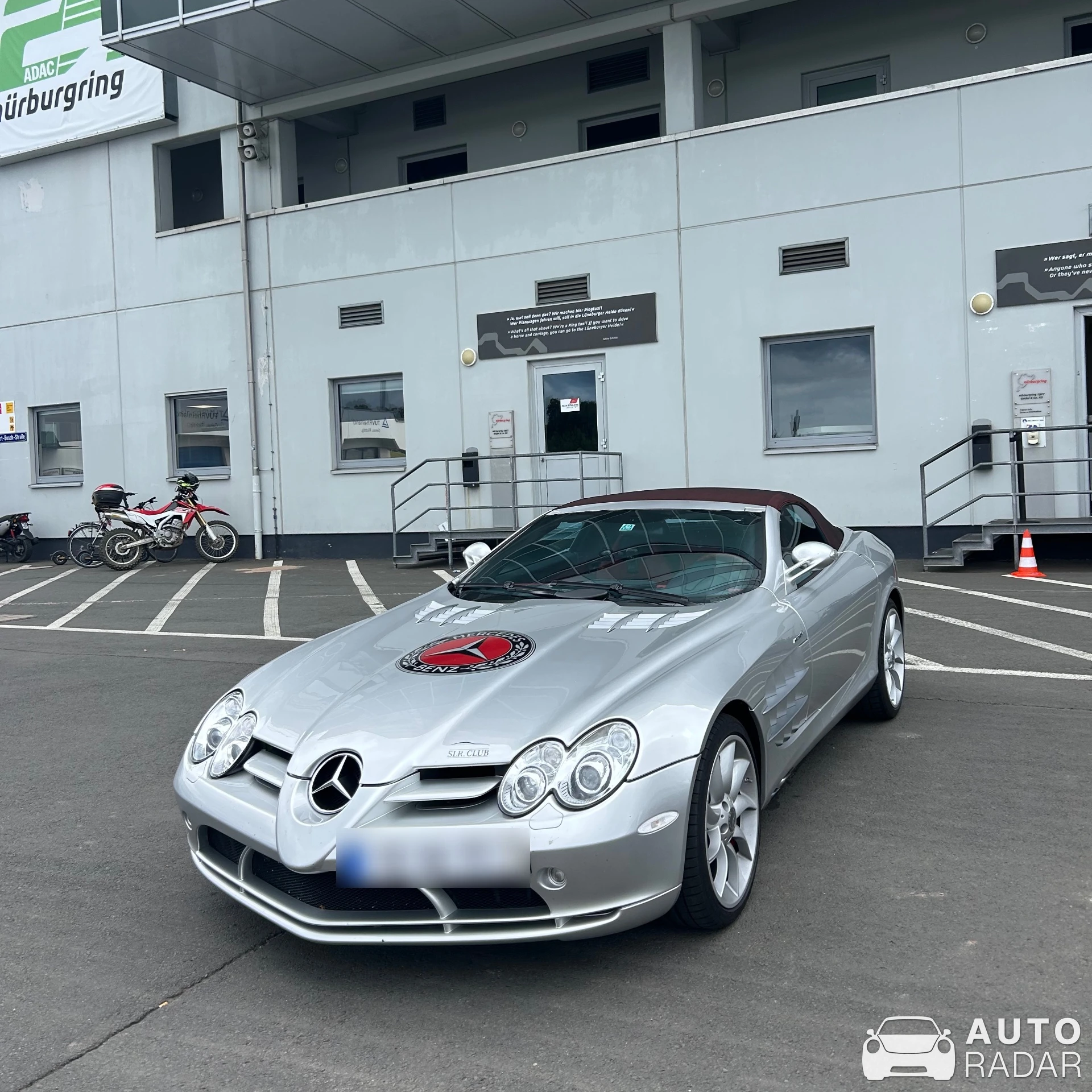 Mercedes-Benz SLR McLaren Roadster spotted in Nürburg