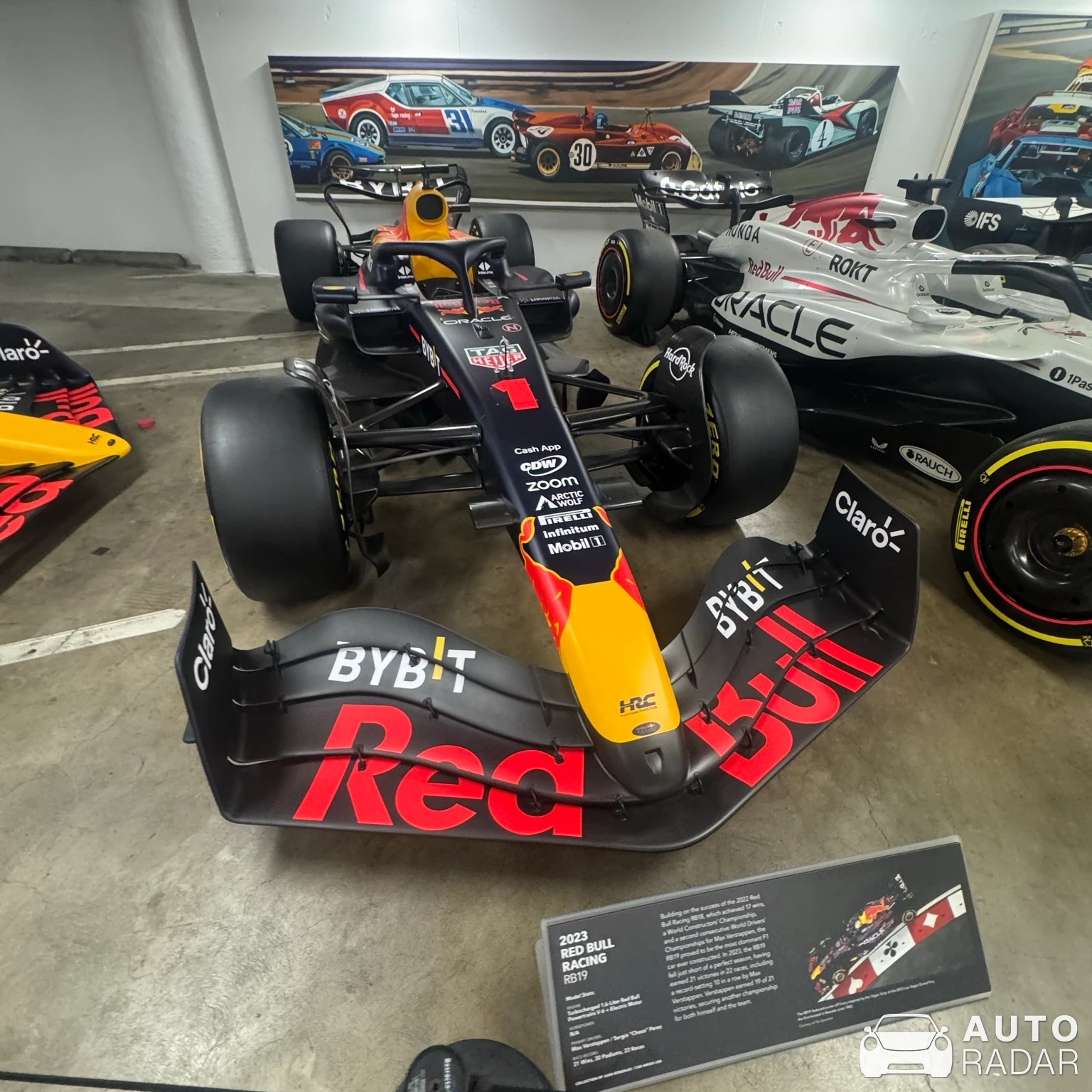 Red Bull Racing RB19 spotted in Los Angeles