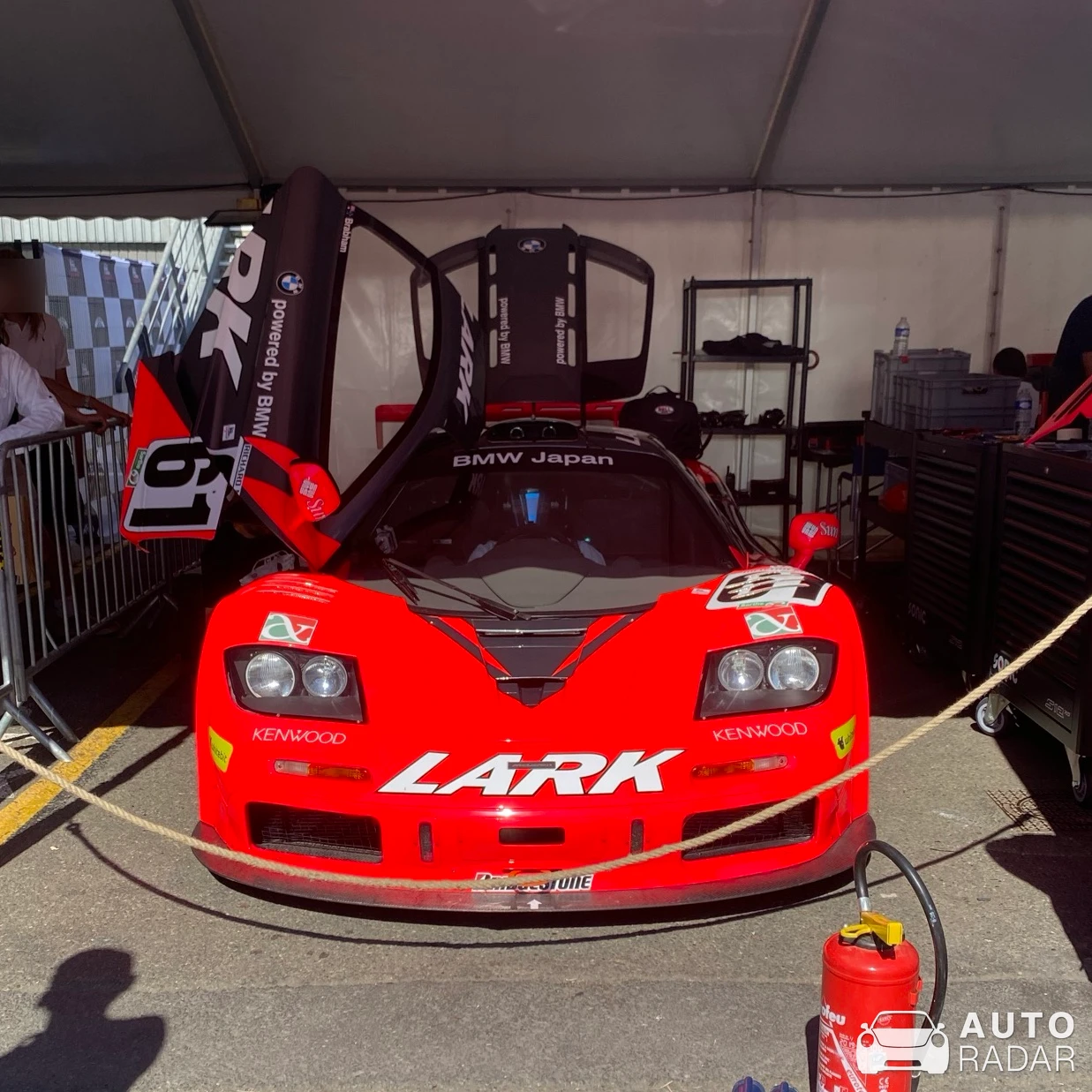 McLaren F1 spotted in Le Mans