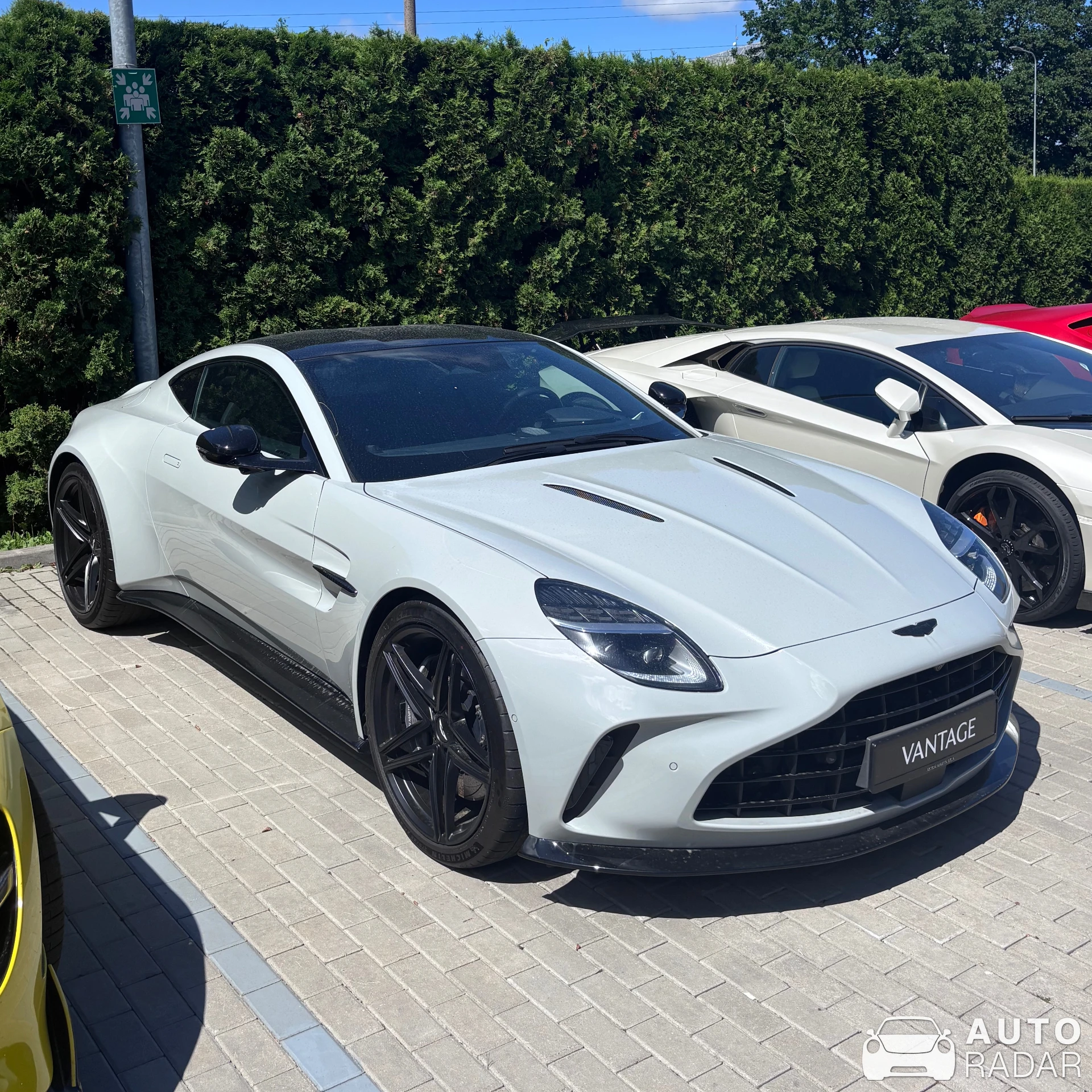 Aston Martin V8 Vantage spotted in Babīte