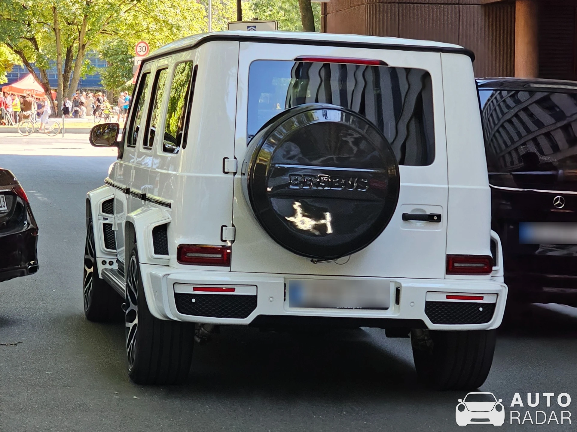 Mercedes-AMG Brabus G spotted in Düsseldorf