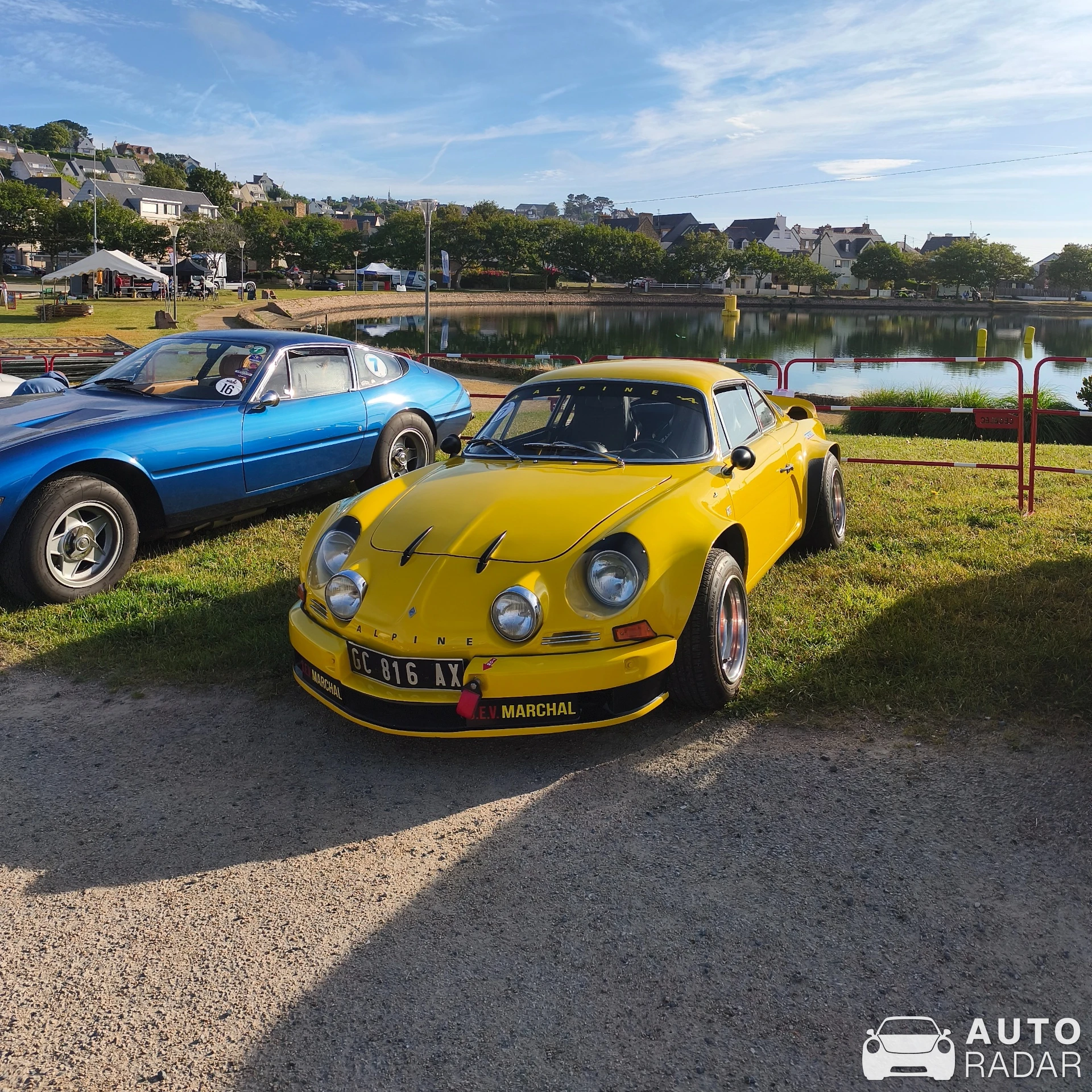 Alpine A110 1600 SC spotted in Perros-Guirec