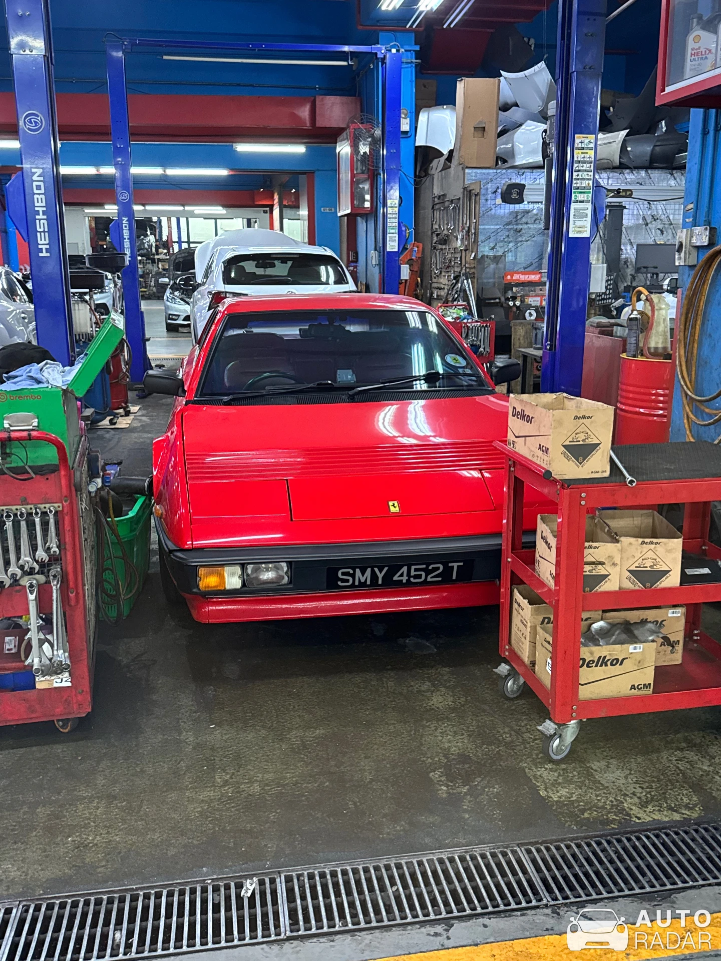 Ferrari Mondial Quattrovalvole spotted in Singapore