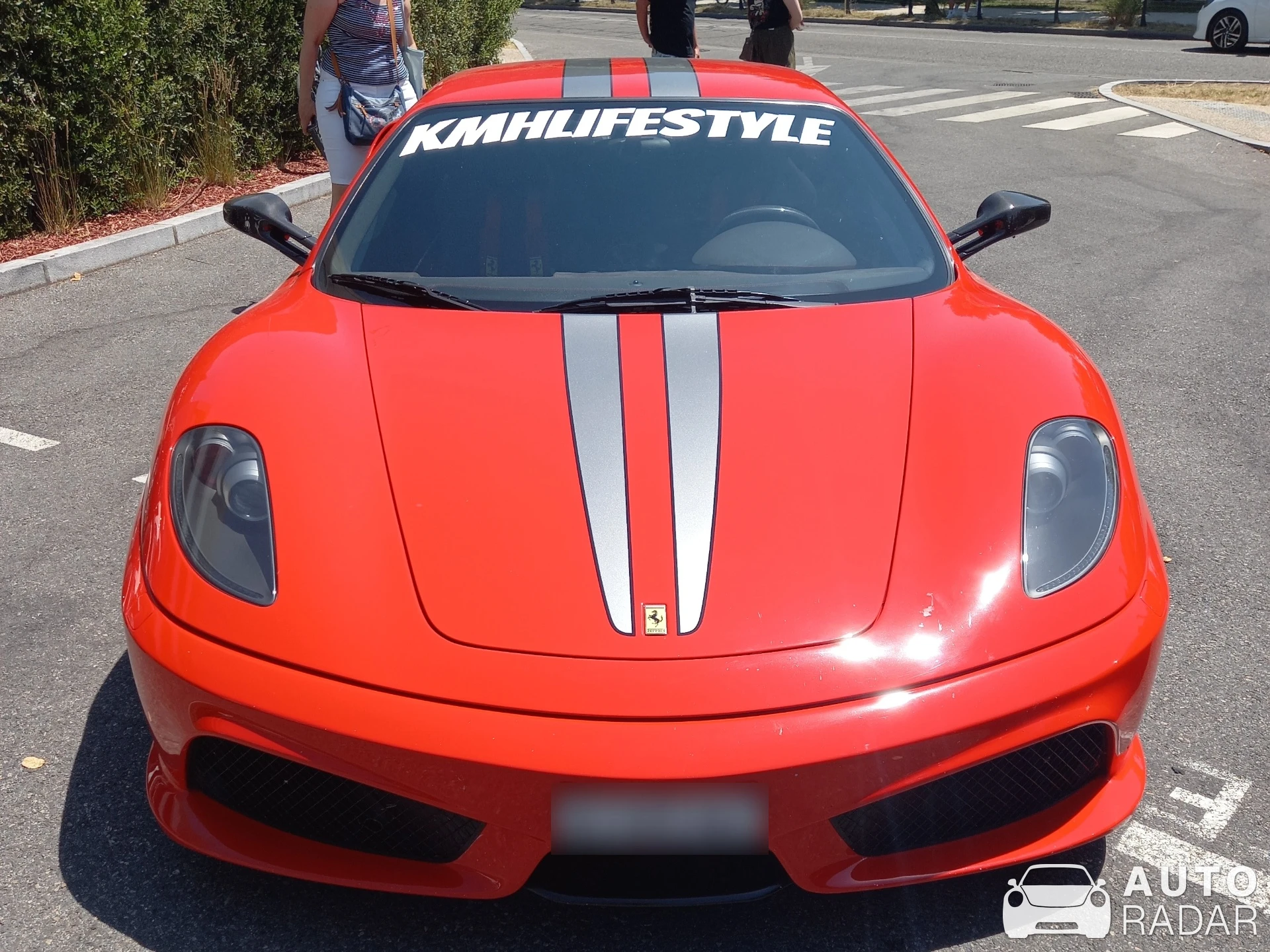 Ferrari F430 Scuderia spotted in Annecy