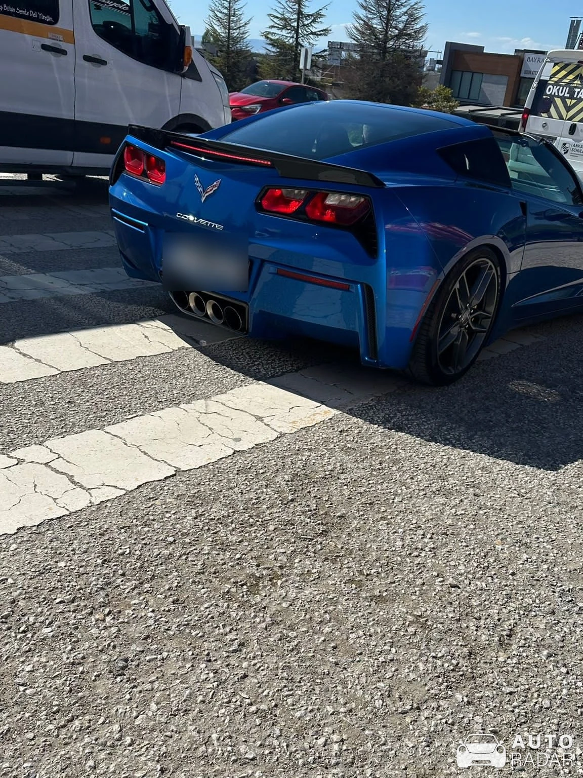 Chevrolet Corvette C7 Z06 spotted in Gölbaşı