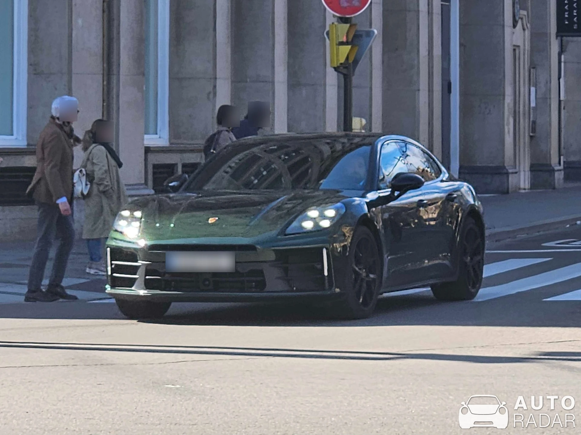 Porsche 972 Panamera spotted in Zaragoza