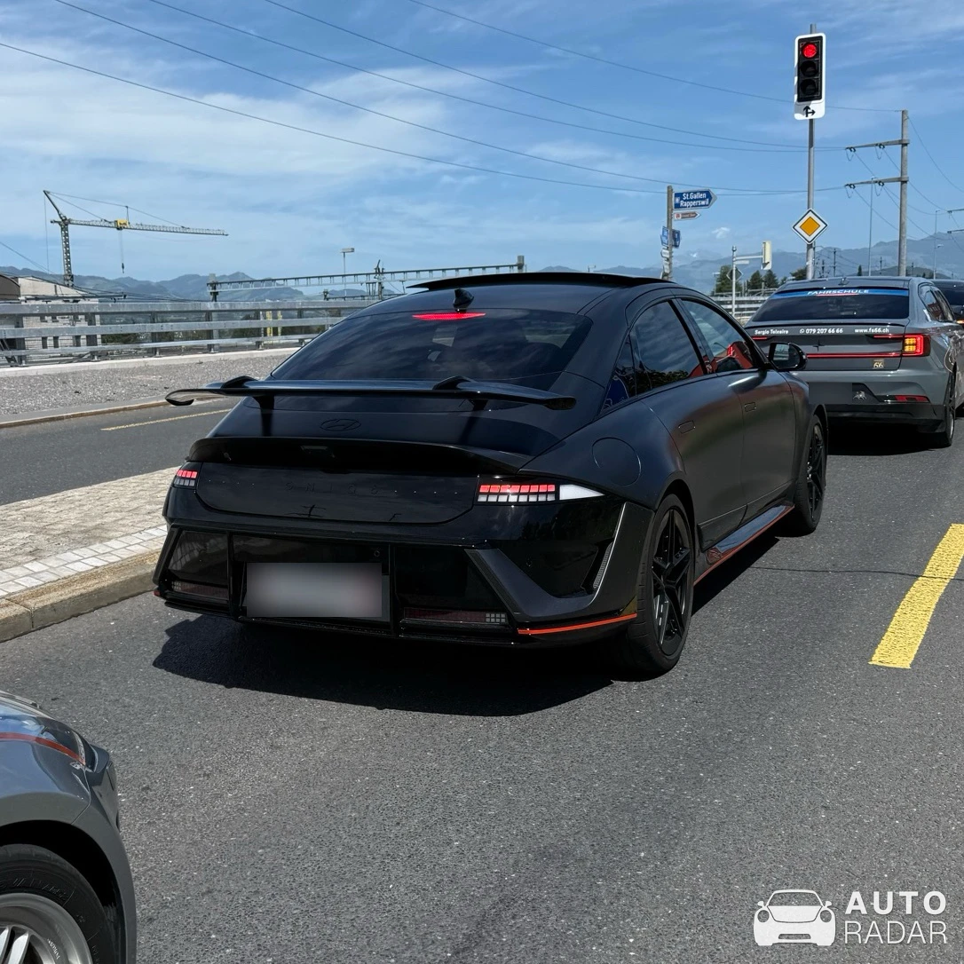 Hyundai Ioniq 6 spotted in Pfäffikon SZ