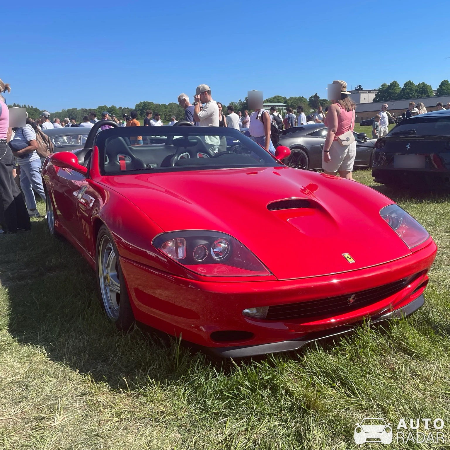 Ferrari 550 Barchetta Pininfarina spotted in Stockholm