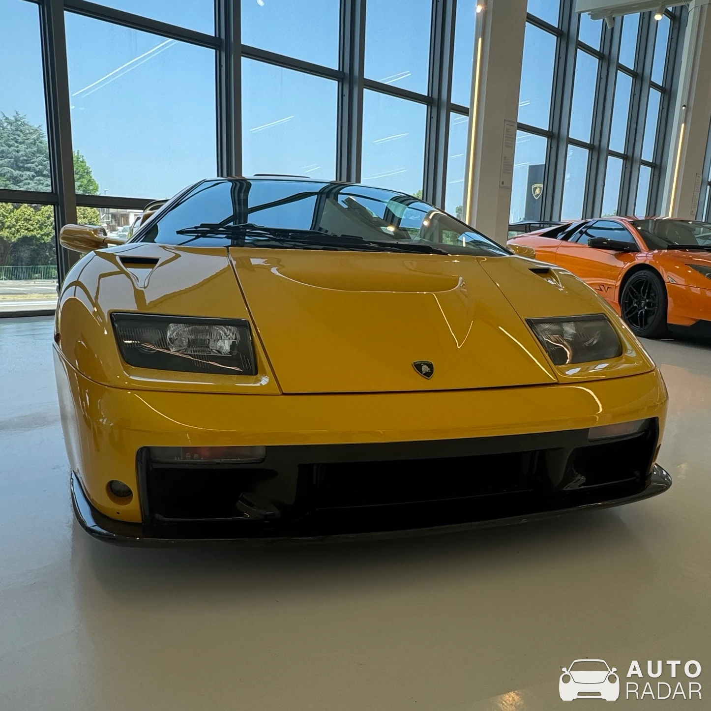 Lamborghini Diablo SV spotted in Sant'Agata Bolognese