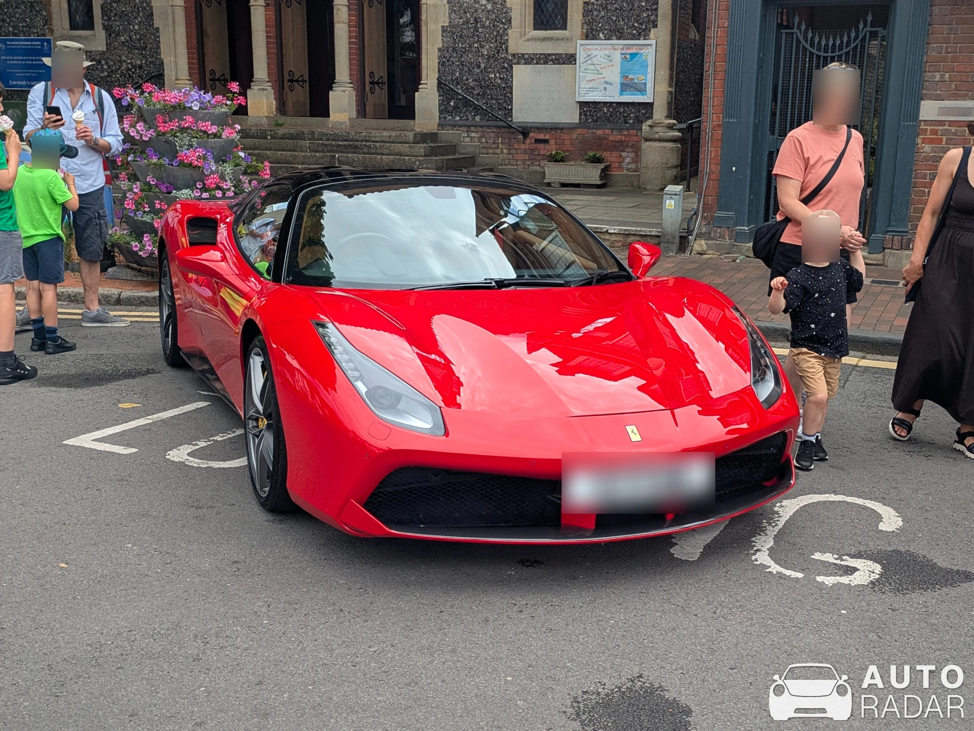 Ferrari 488 Spider spotted in Richmond