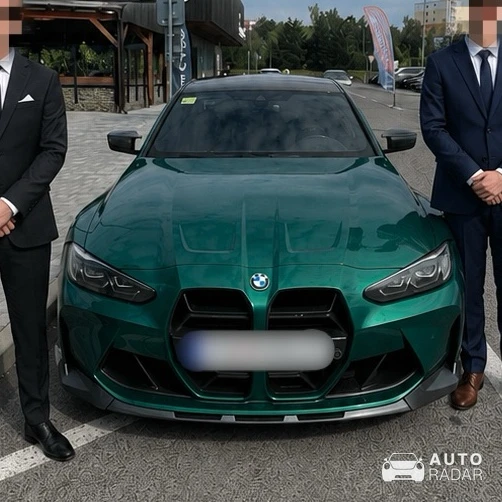 BMW M3 G80 Sedan Competition spotted in Poprad