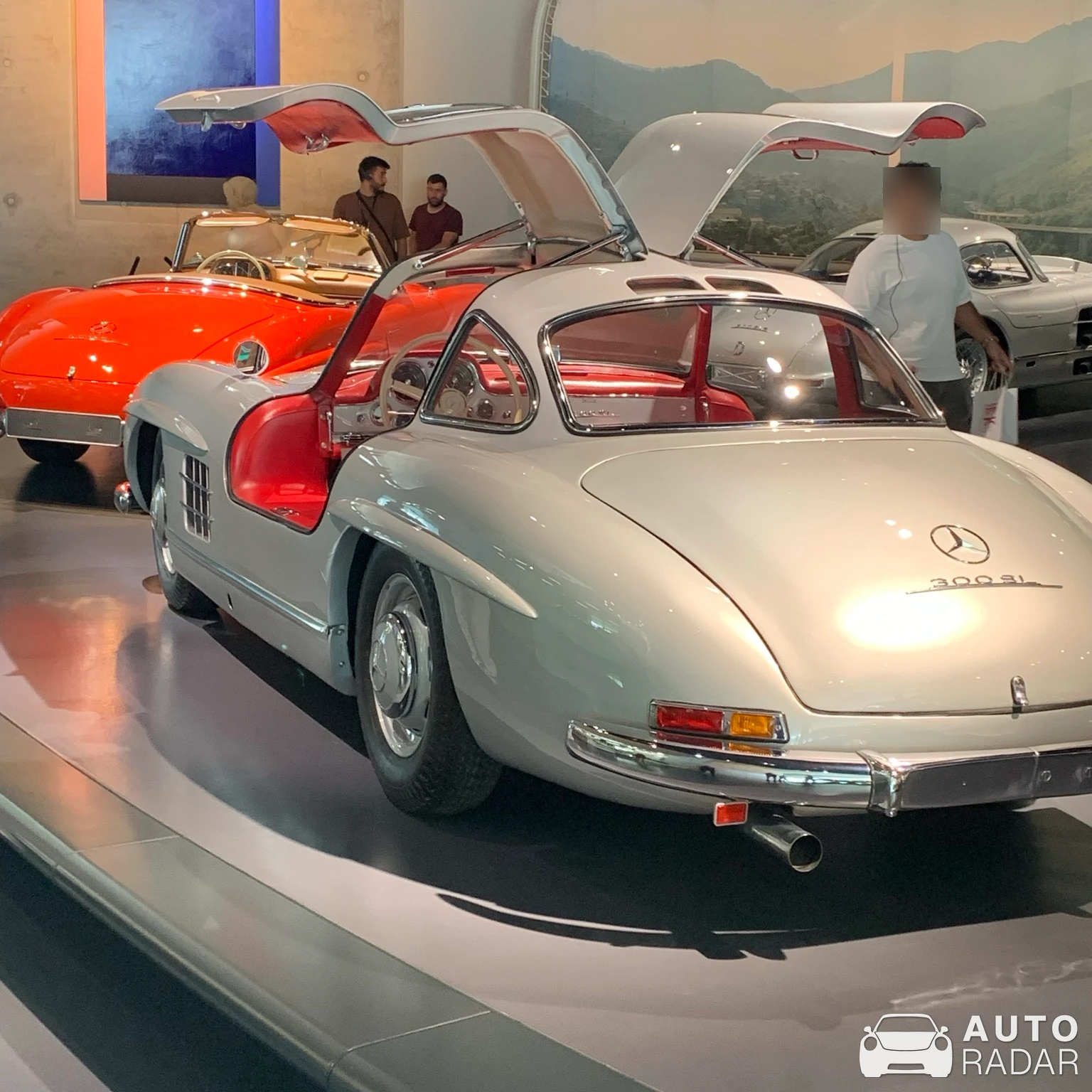 Mercedes-Benz 300SL Gullwing spotted in Stuttgart