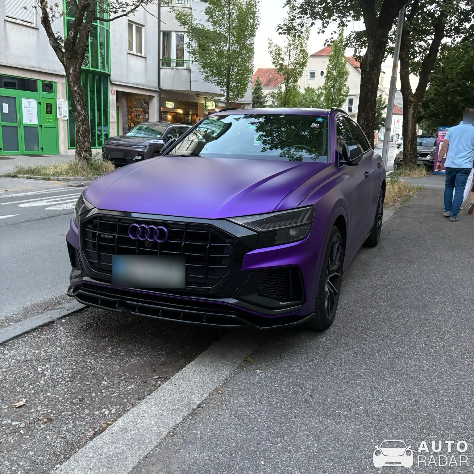 Audi SQ8 spotted in Maribor
