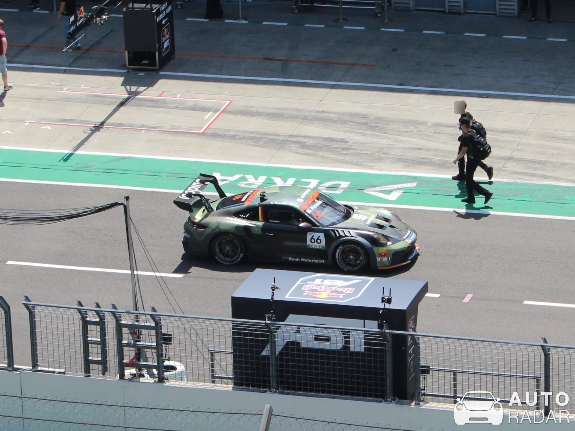 Porsche 992 GT3 Cup spotted in Schipkau