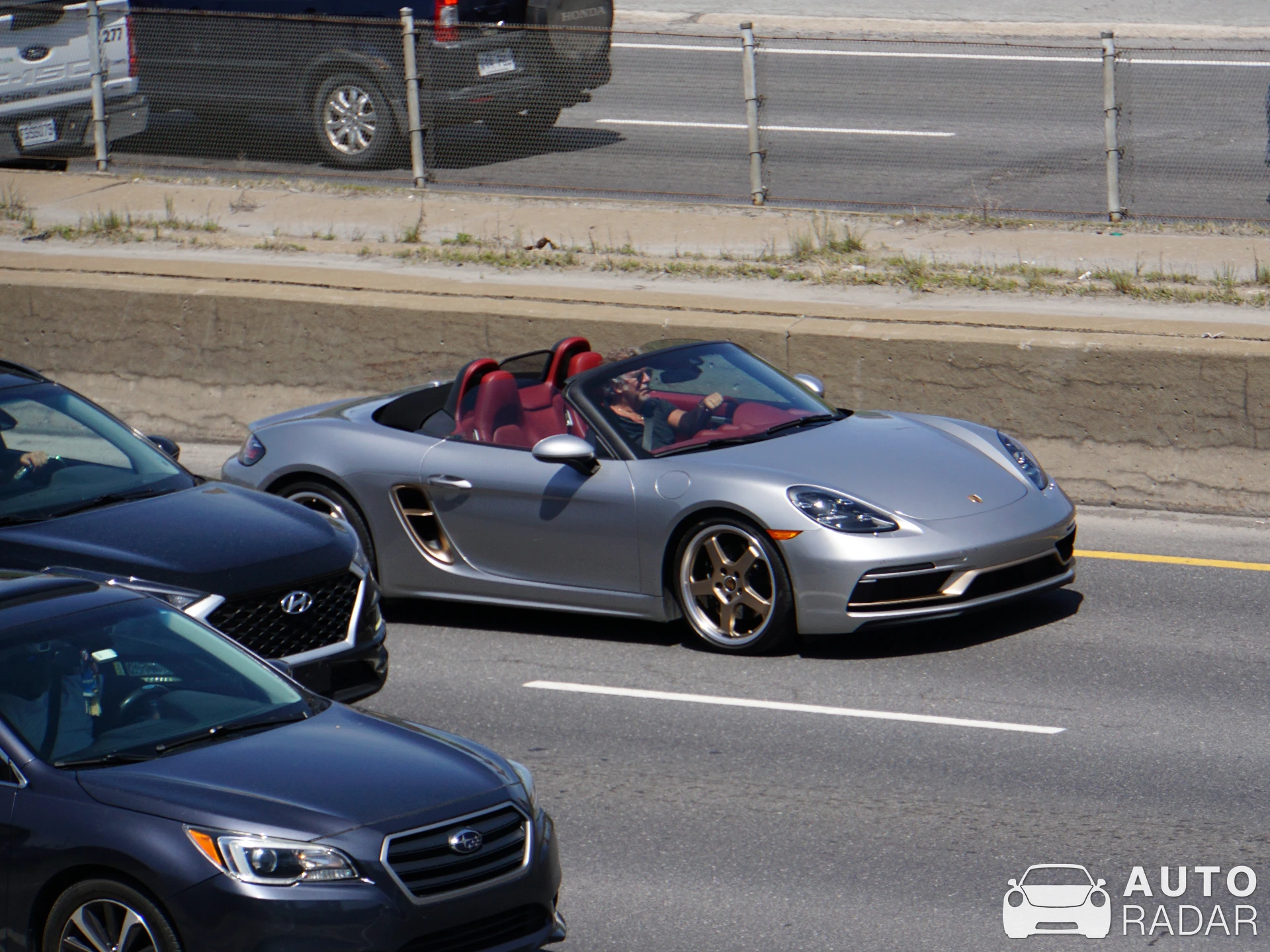 Porsche 718 Boxster 25 Years spotted in Montréal