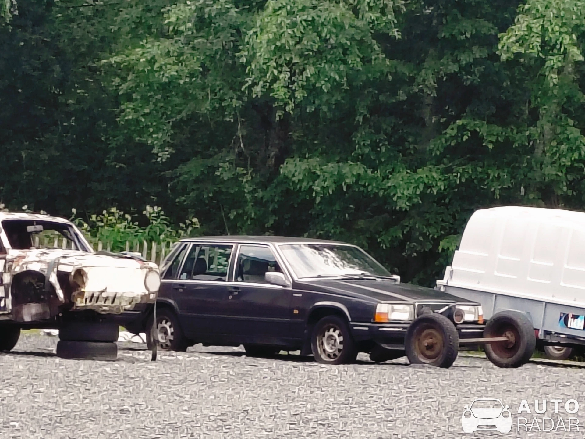 Volvo 740 spotted in Leivonmäki