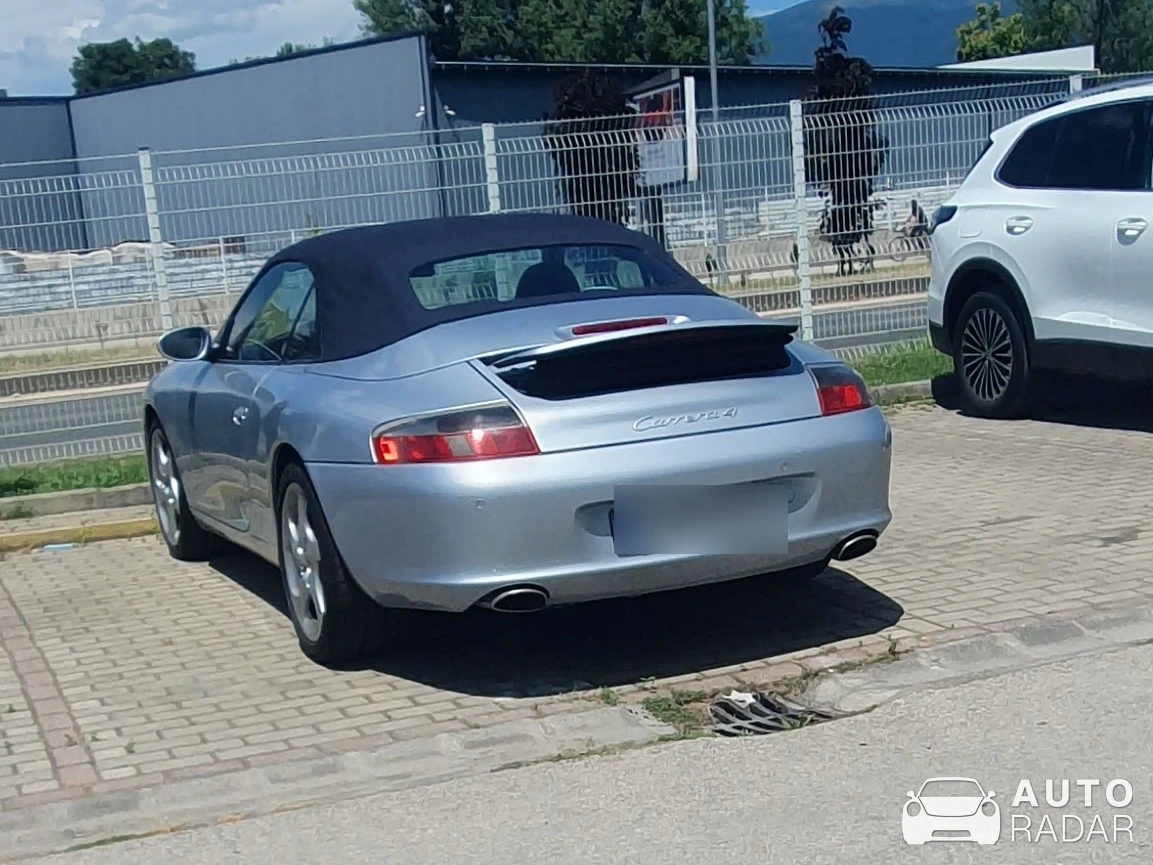 Porsche 996 Carrera 4 Cabriolet spotted in Skopje