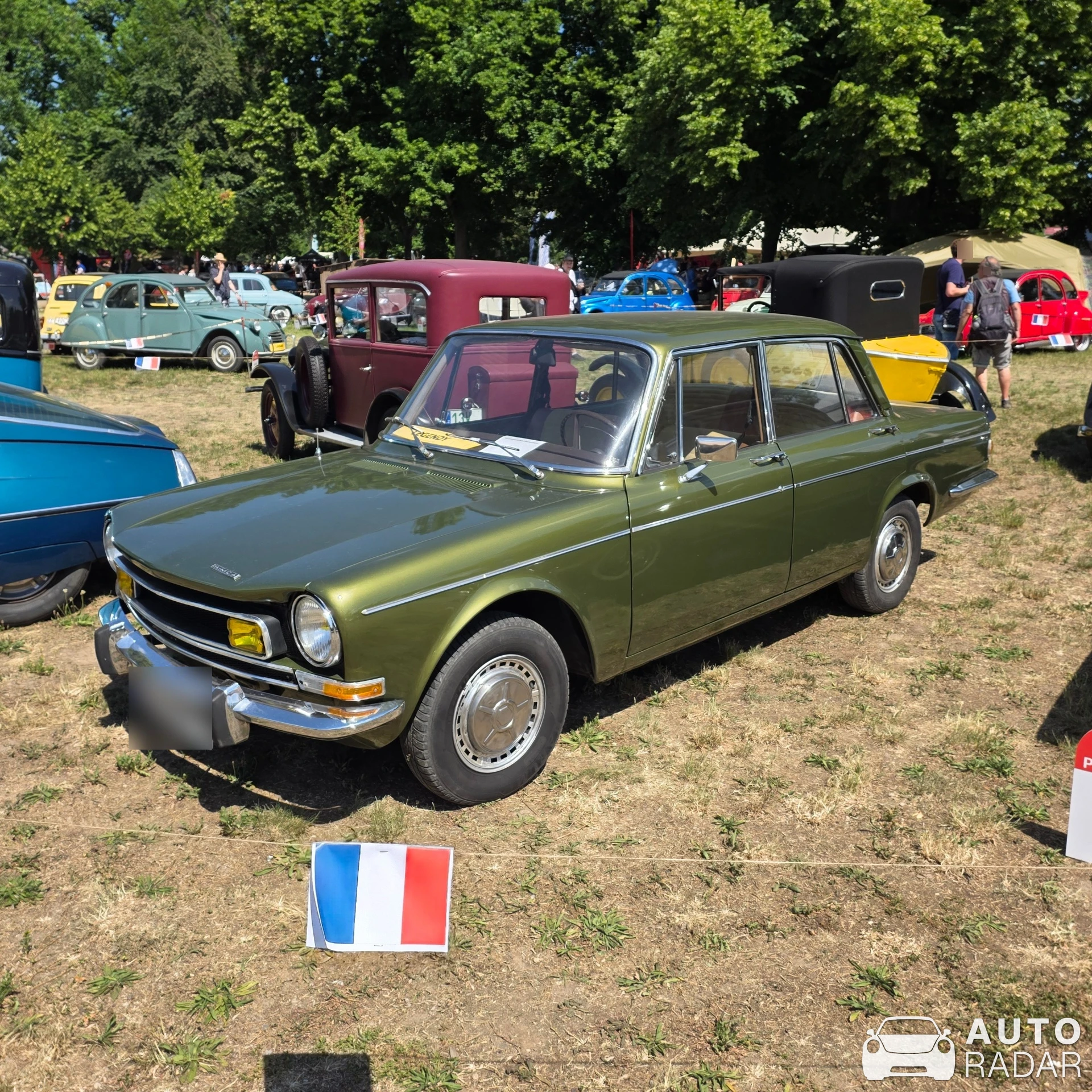 Simca 1300/1500 spotted in Praha