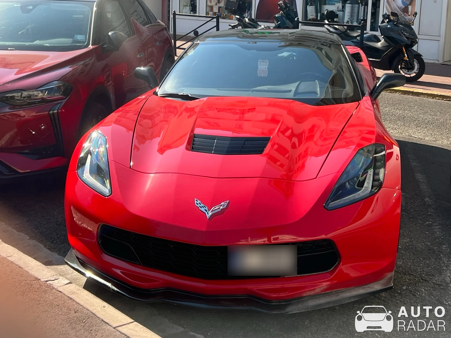 Chevrolet Corvette C7 Stingray spotted in Cannes
