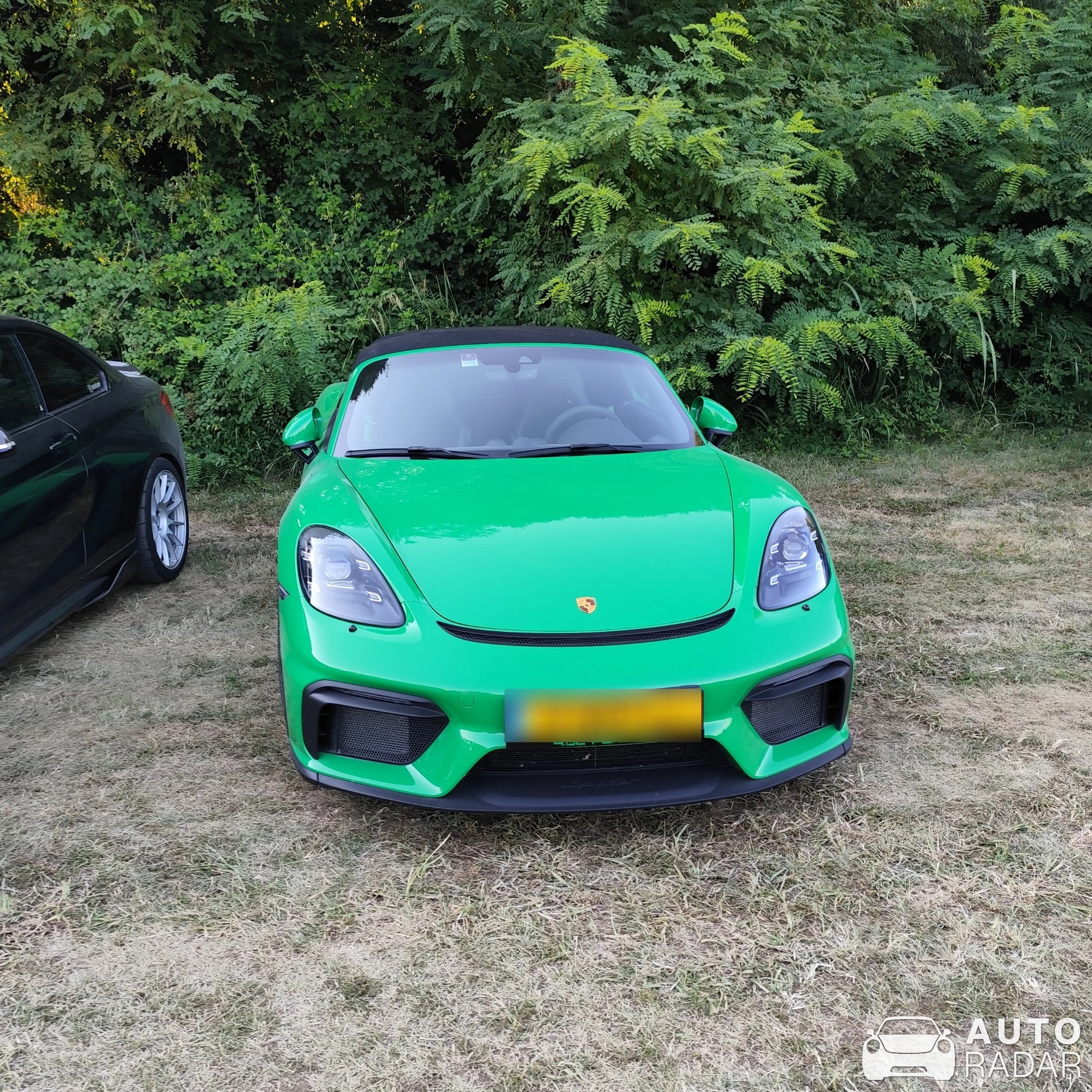 Porsche 718 Spyder spotted in Monzambano
