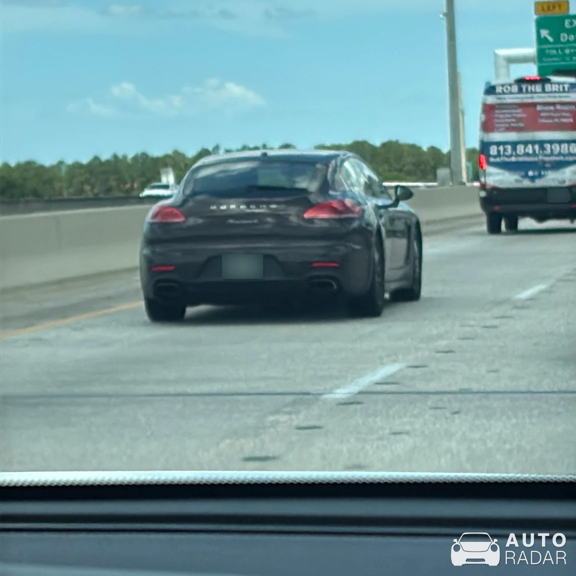 Porsche 970 Panamera S spotted in Tampa