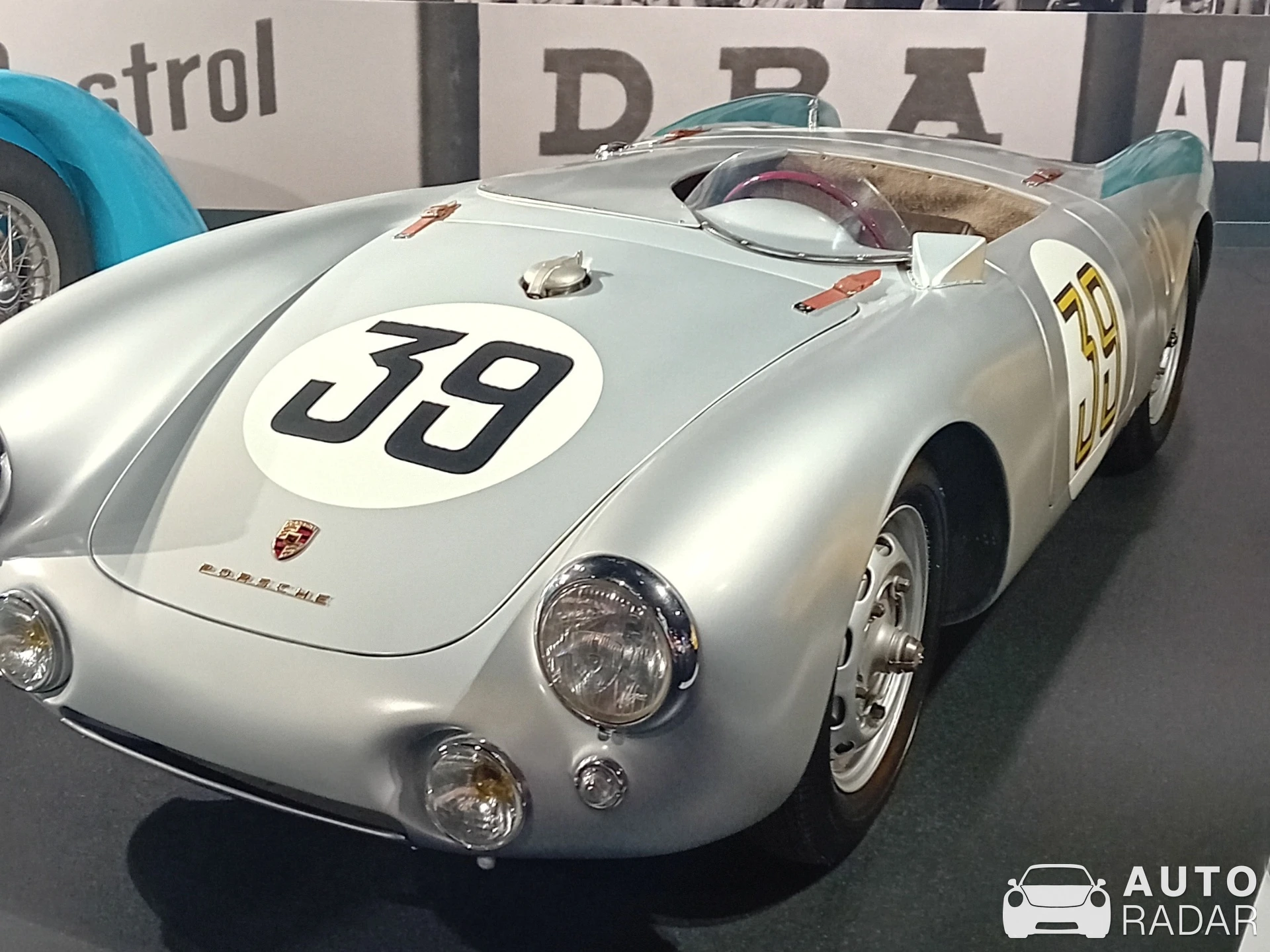 Porsche 550 Spyder spotted in Le Mans