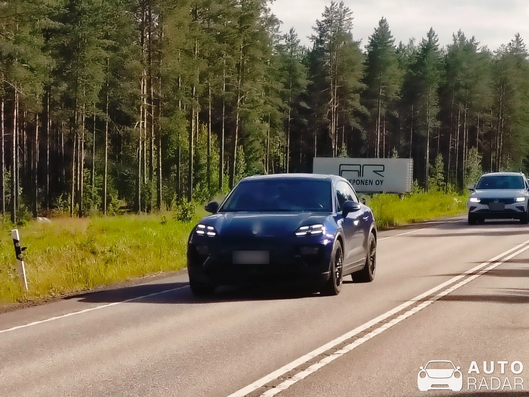 Porsche Macan EV spotted in Joutsa