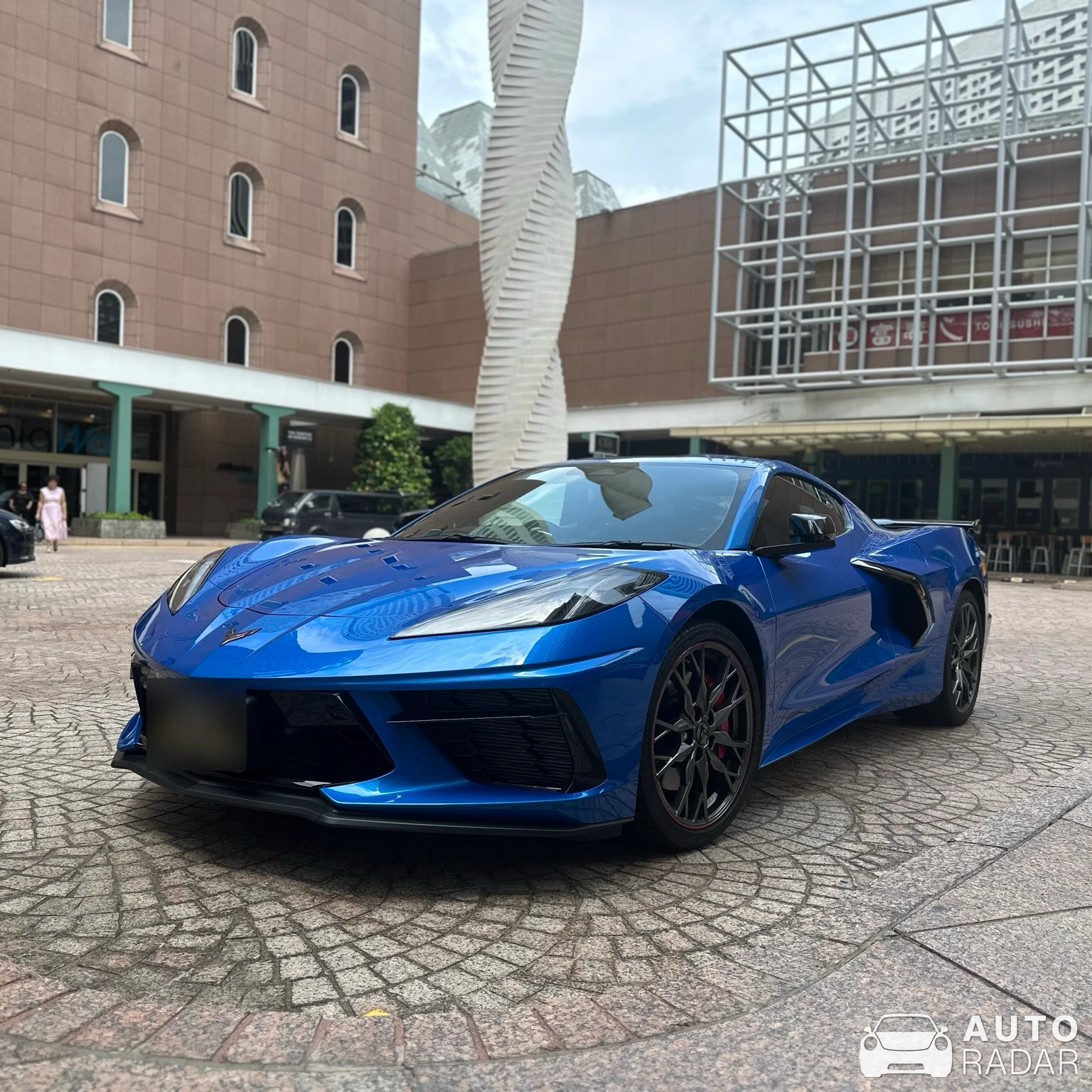 Chevrolet Corvette C8 Stingray spotted in Singapore