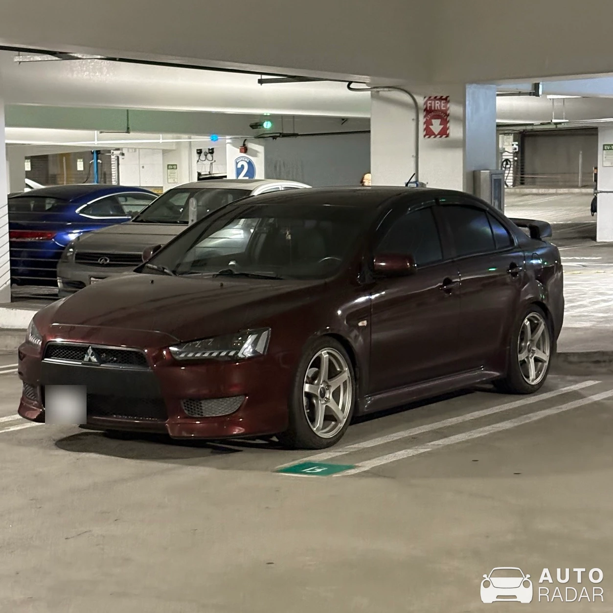 Mitsubishi Lancer Evolution X Ralliart spotted in San Diego
