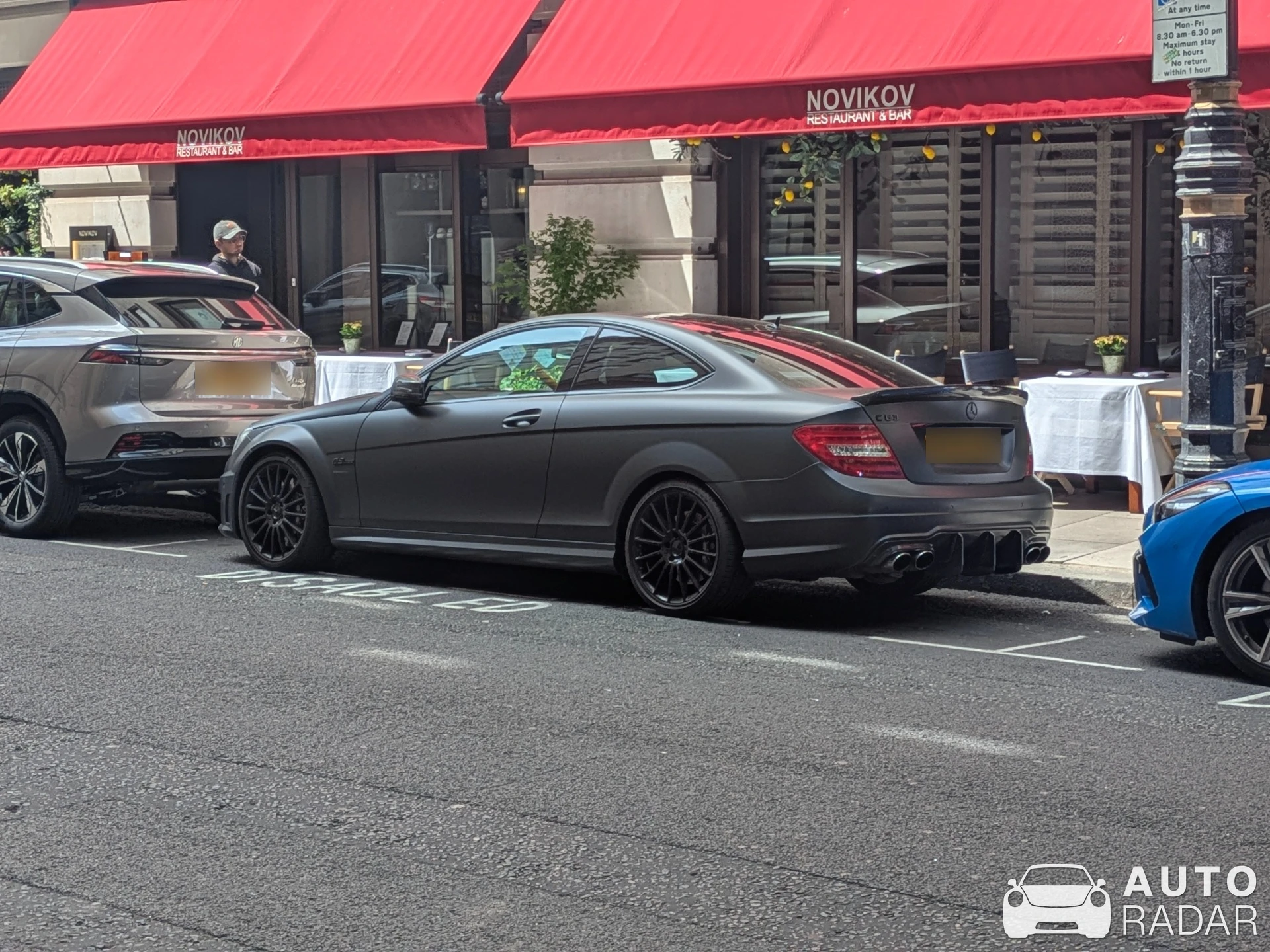 Mercedes-AMG C 63 Coupé W204 spotted in London