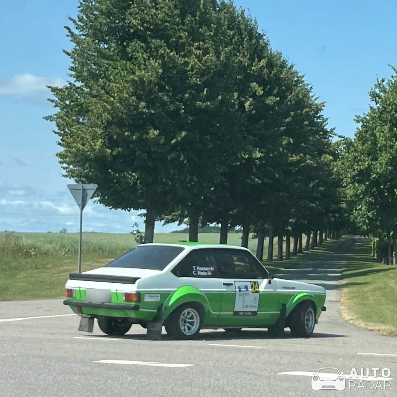 Ford Escort spotted in Faxe