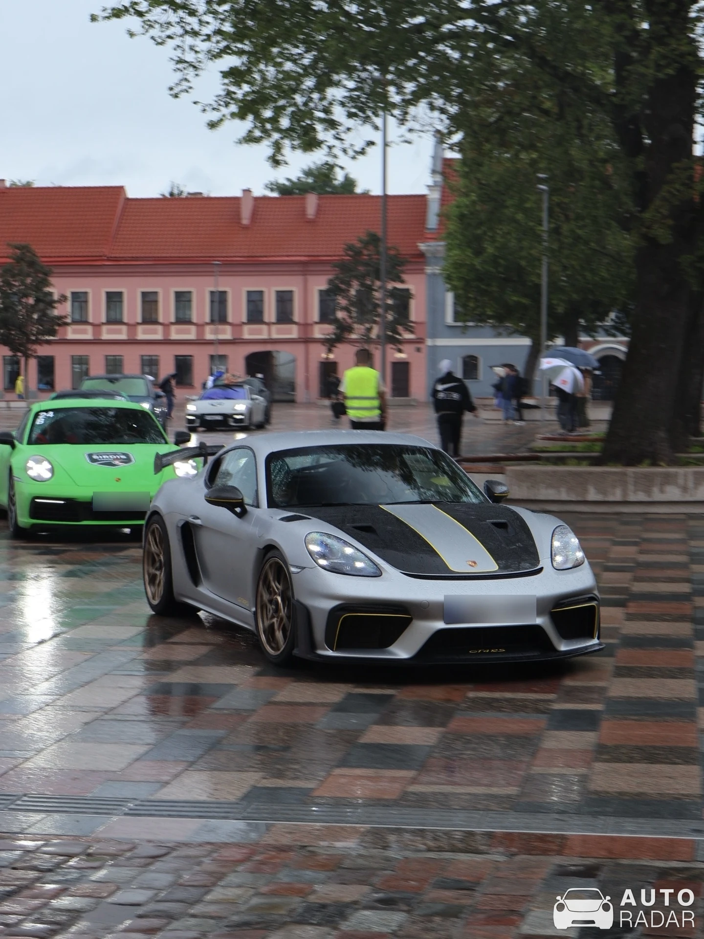 Porsche 718 spotted in Kaunas