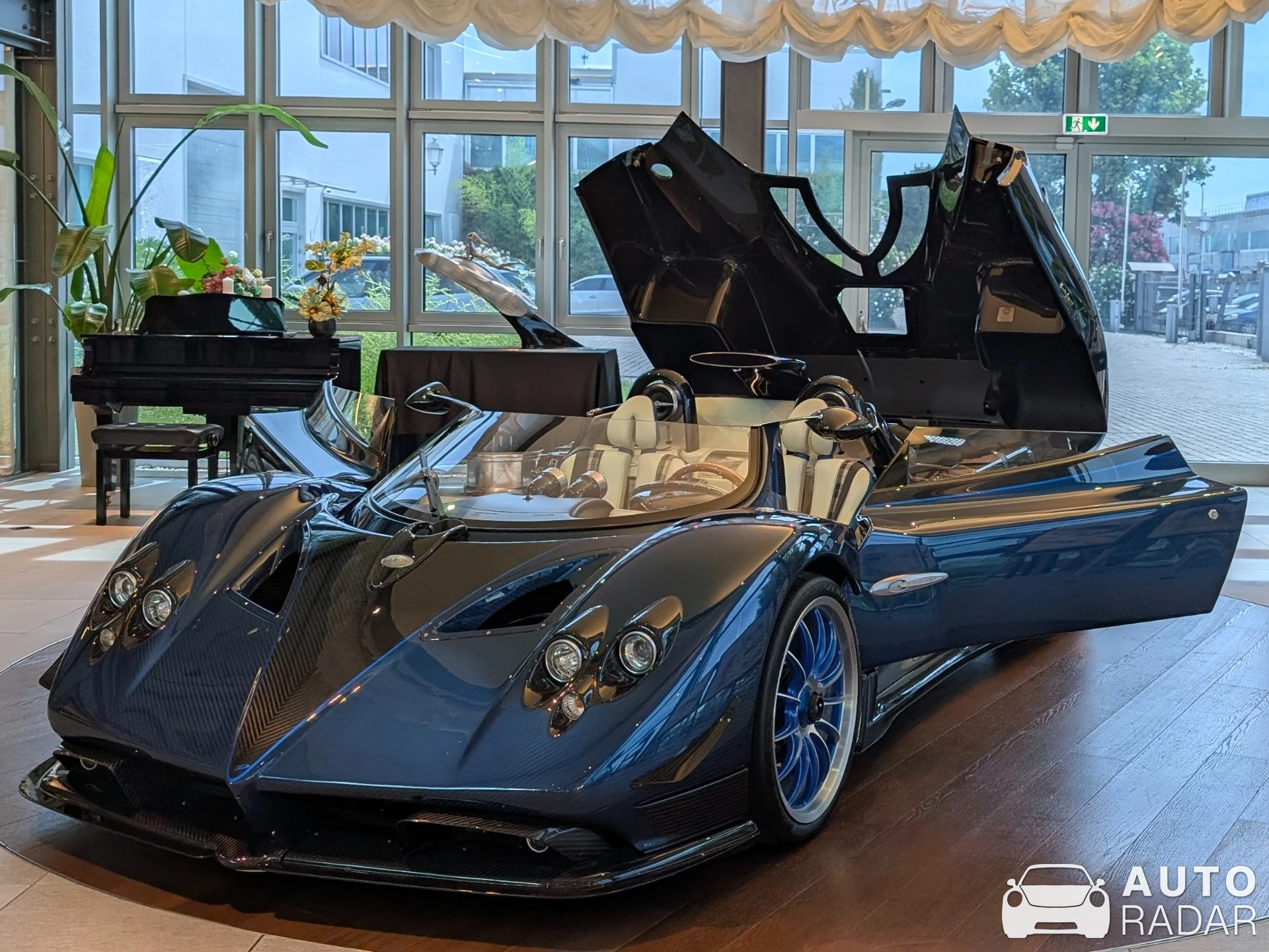 Pagani Zonda HP Barchetta spotted in Sant'Agata Bolognese