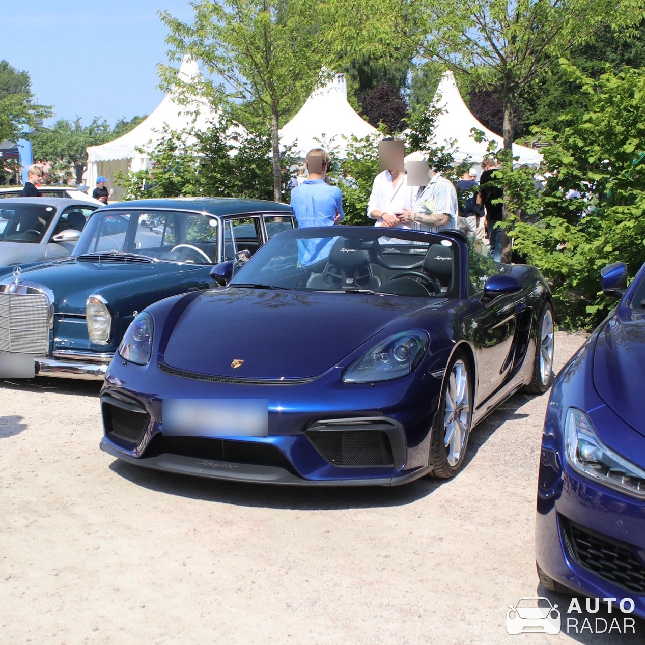 Porsche 718 Spyder spotted in Båstad