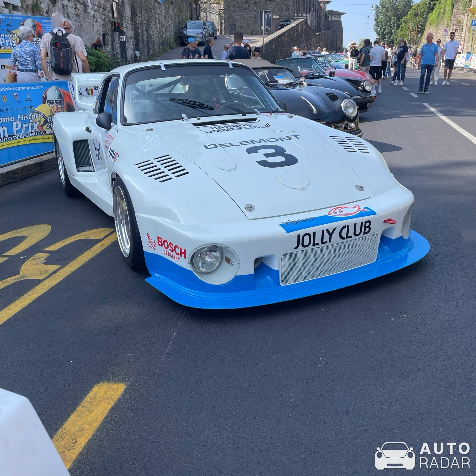 Porsche 935 spotted in Bergamo