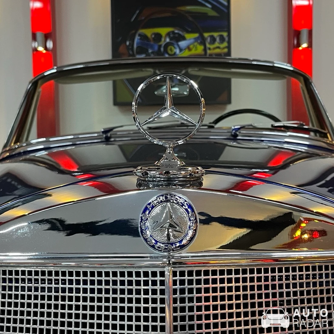 Mercedes-Benz 220 SE spotted in Torbalı