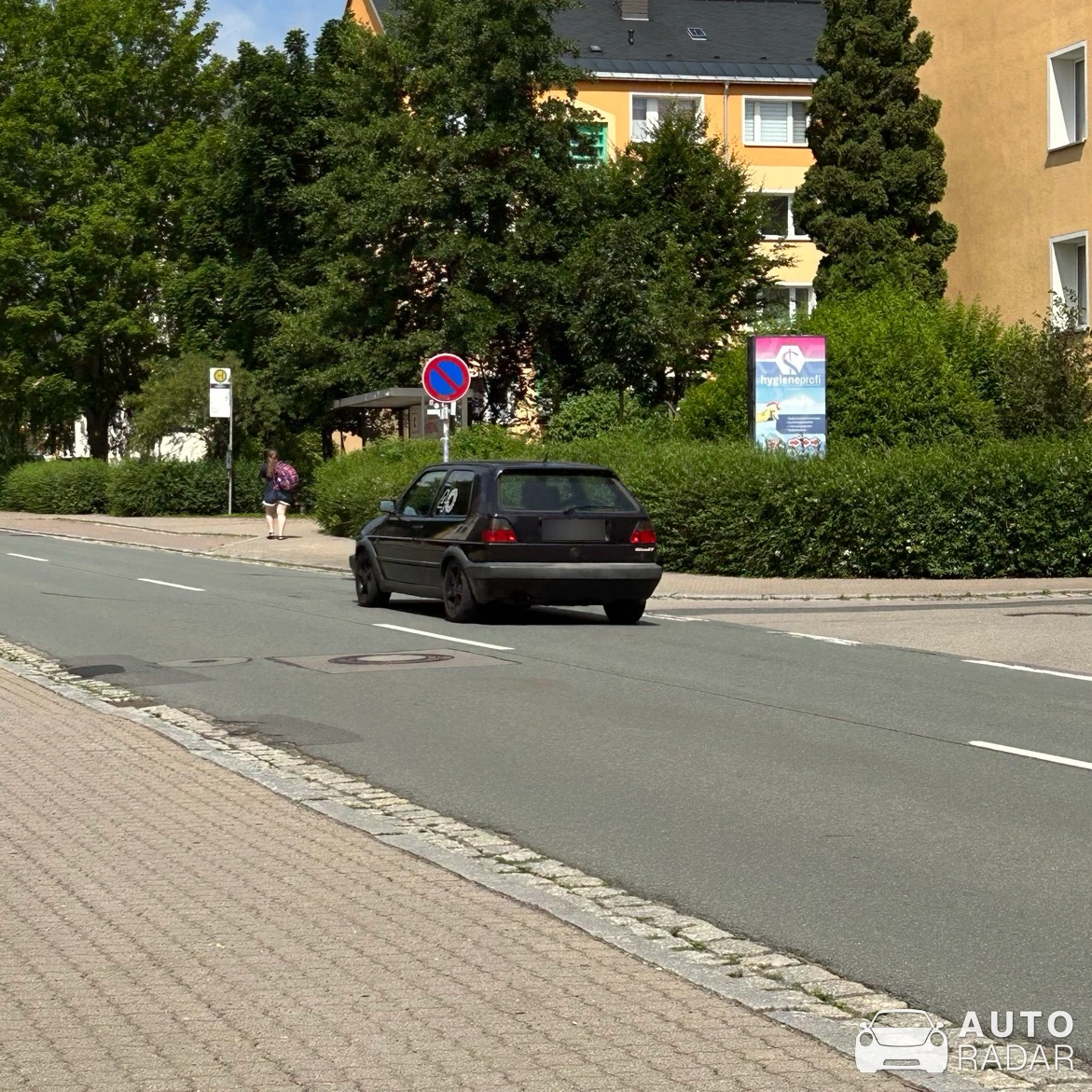 Volkswagen Golf Mk2 spotted in Zwönitz