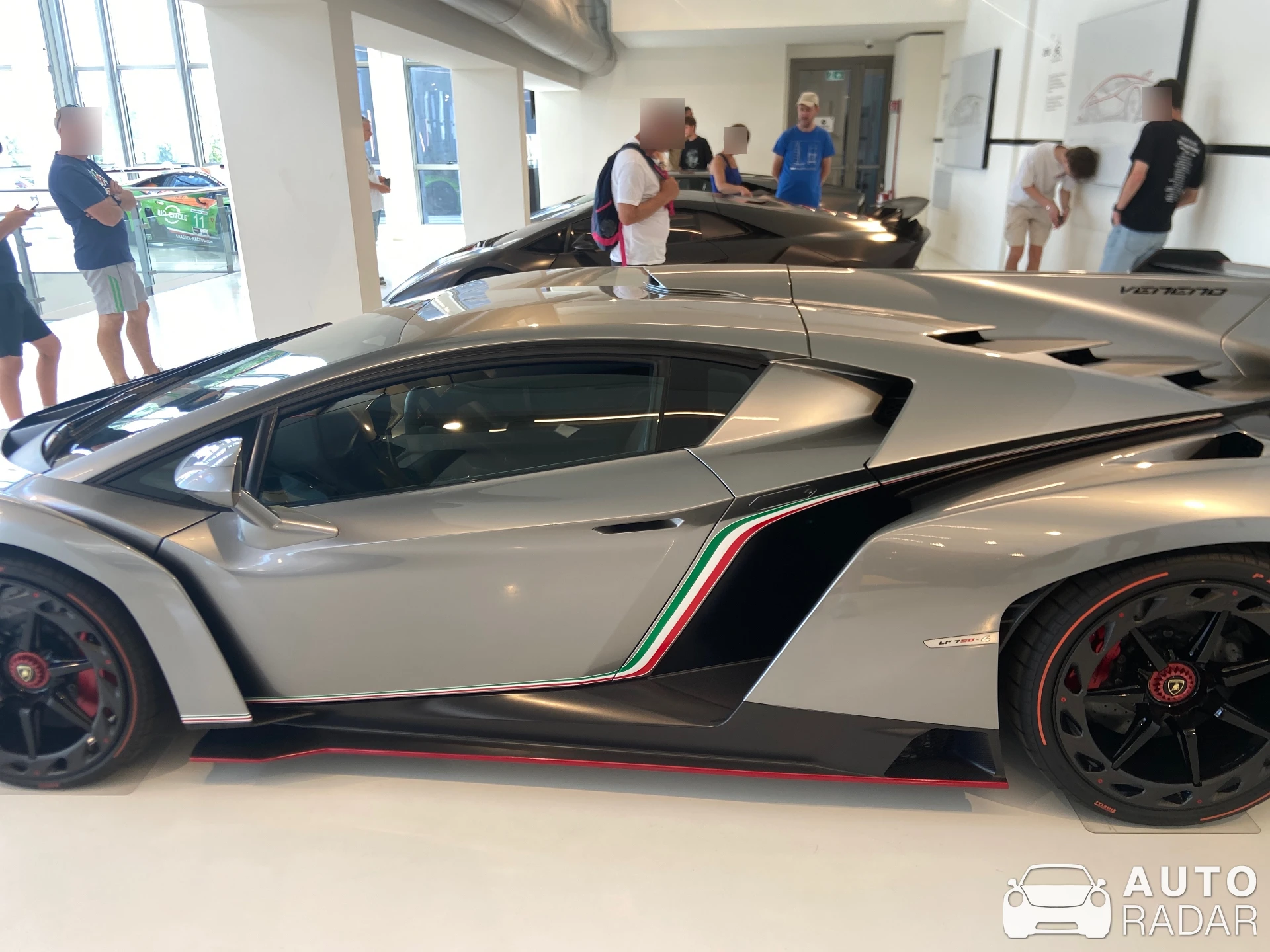 Lamborghini Veneno LP750-4 spotted in Sant'Agata Bolognese