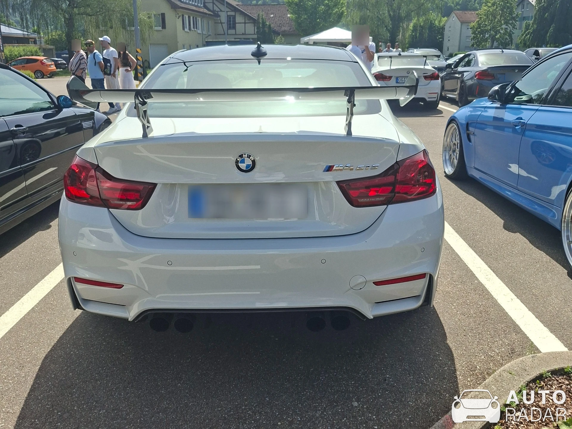 BMW M4 F82 GTS spotted in Wolfach