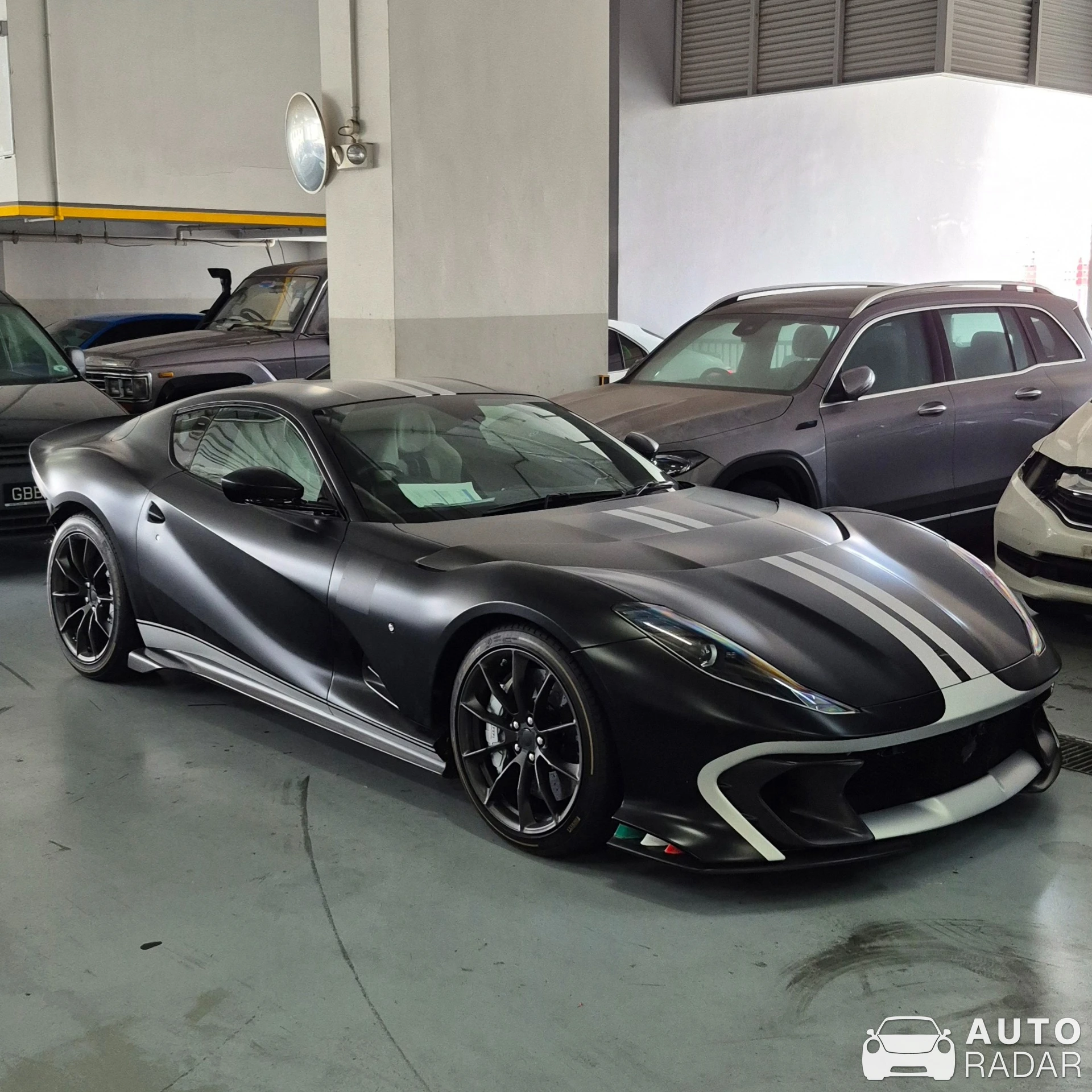 Ferrari 812 Competizione Tailor Made spotted in Singapore