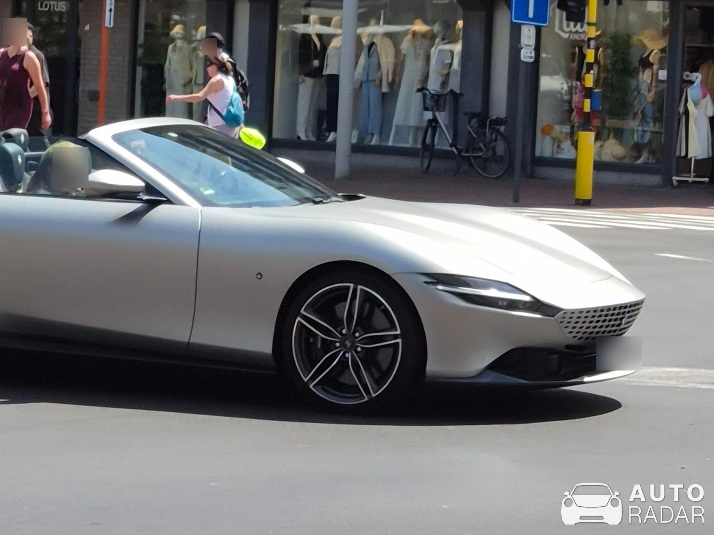 Ferrari Roma Spider spotted in Knokke-Heist