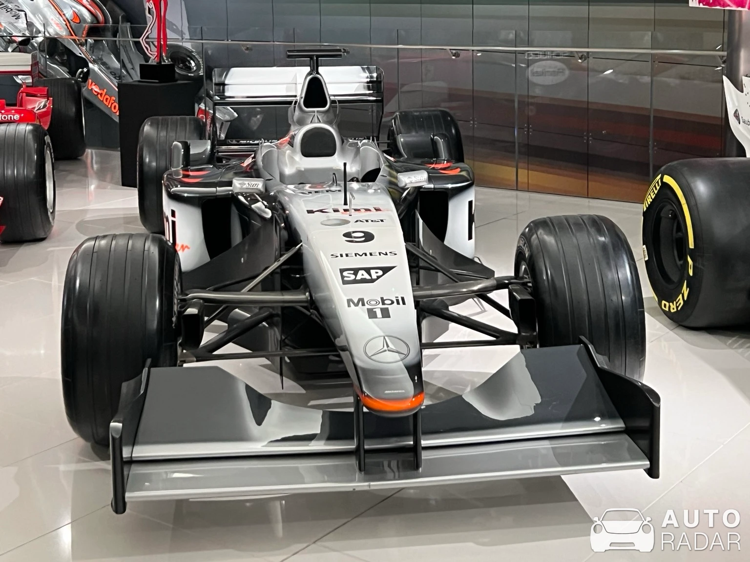 McLaren MP4/13 spotted in Monaco