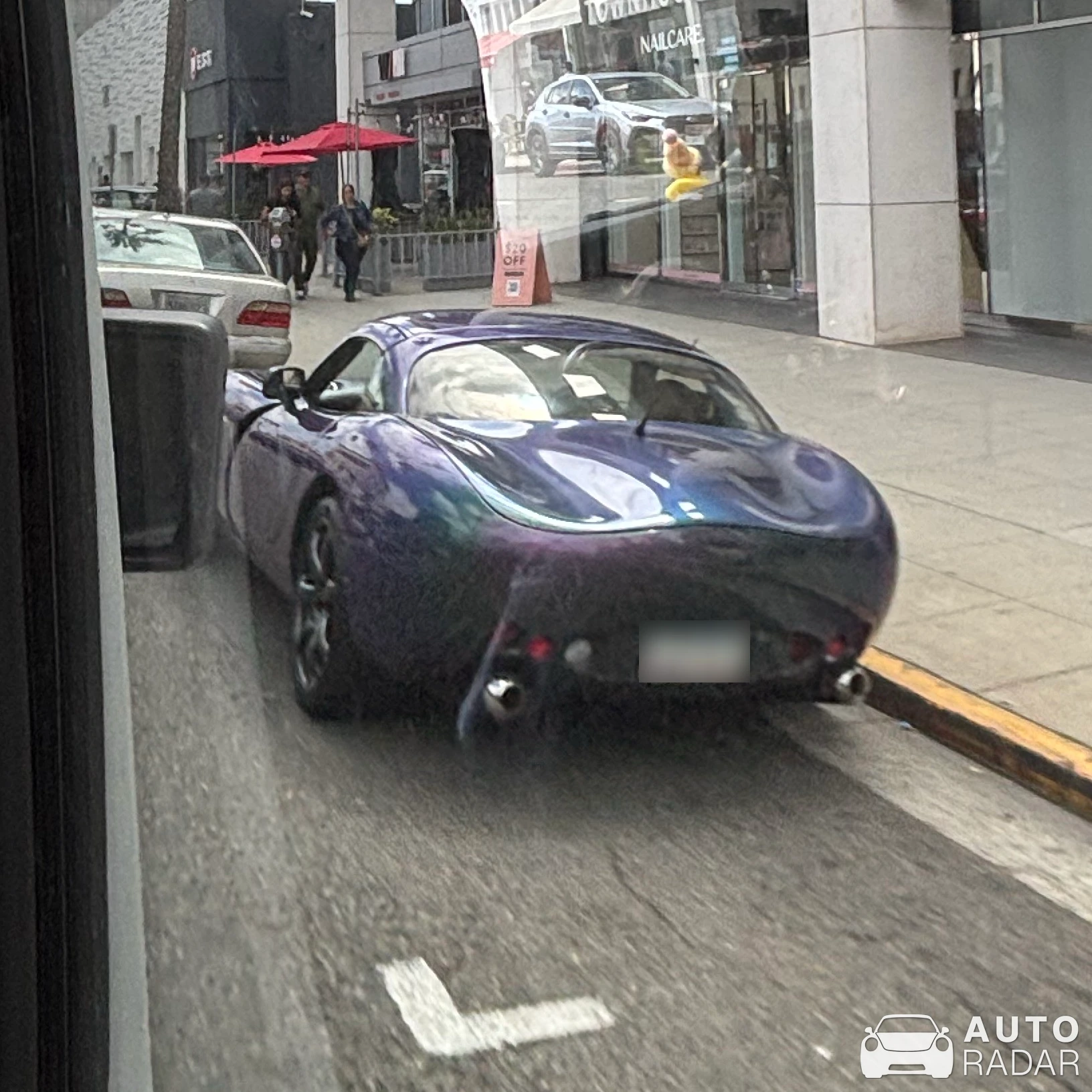 TVR Sagaris spotted in Beverly Hills